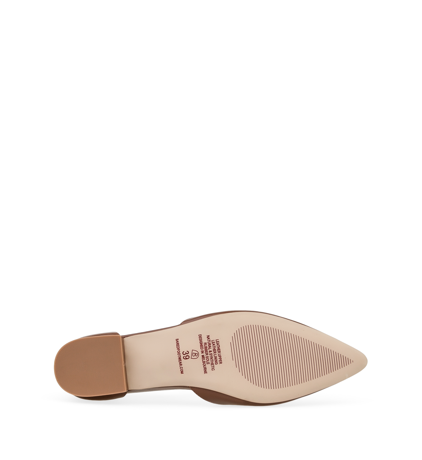 Avocet Nutshell Leather Flats