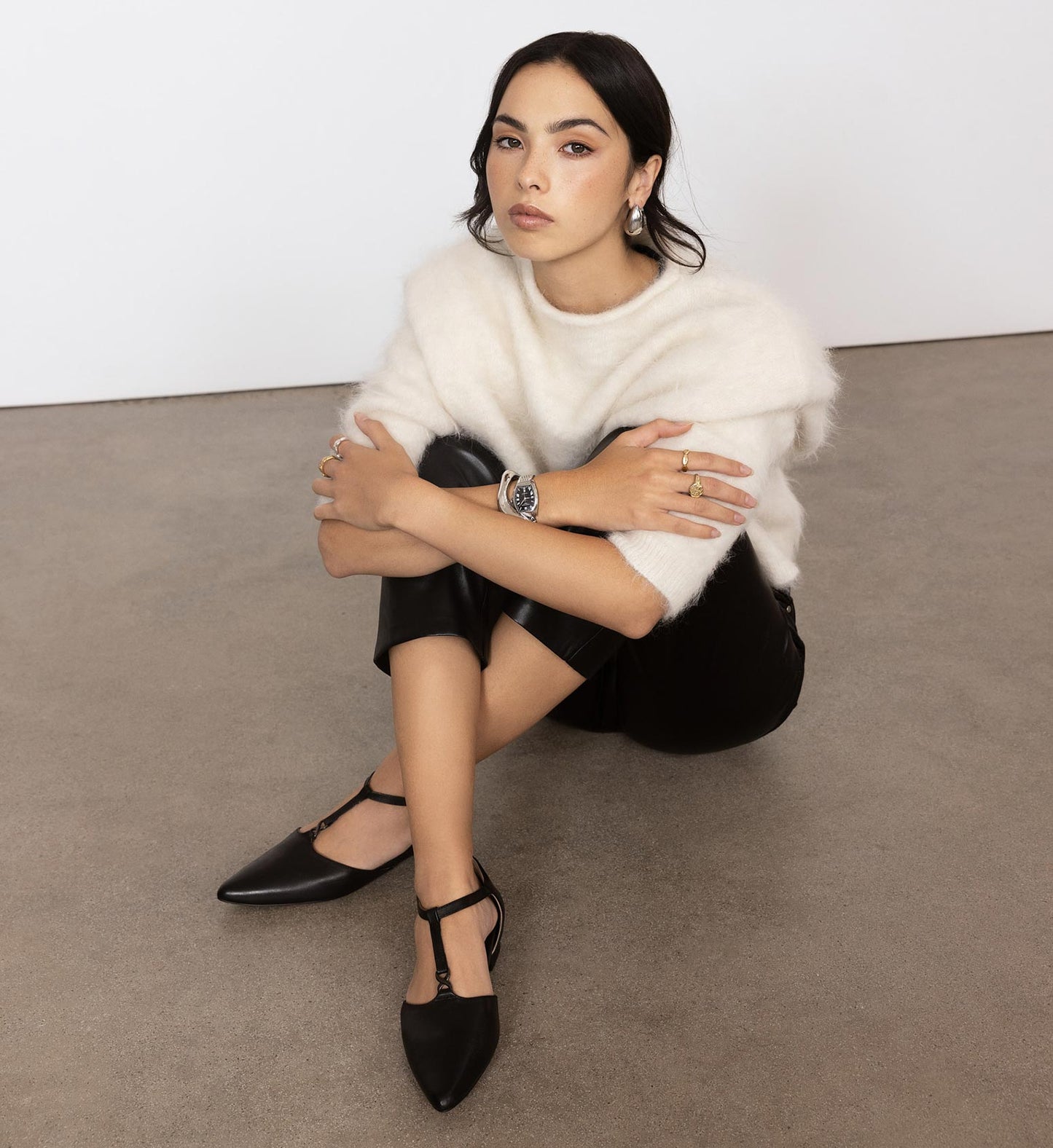 Avocet Leather Flats
