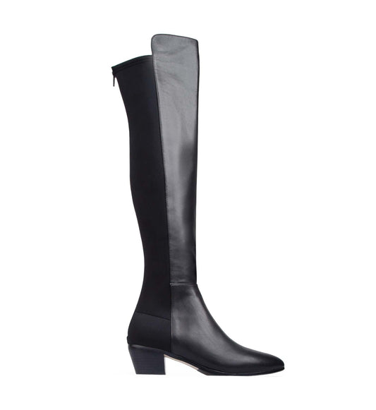Ostrich Knee High Boots
