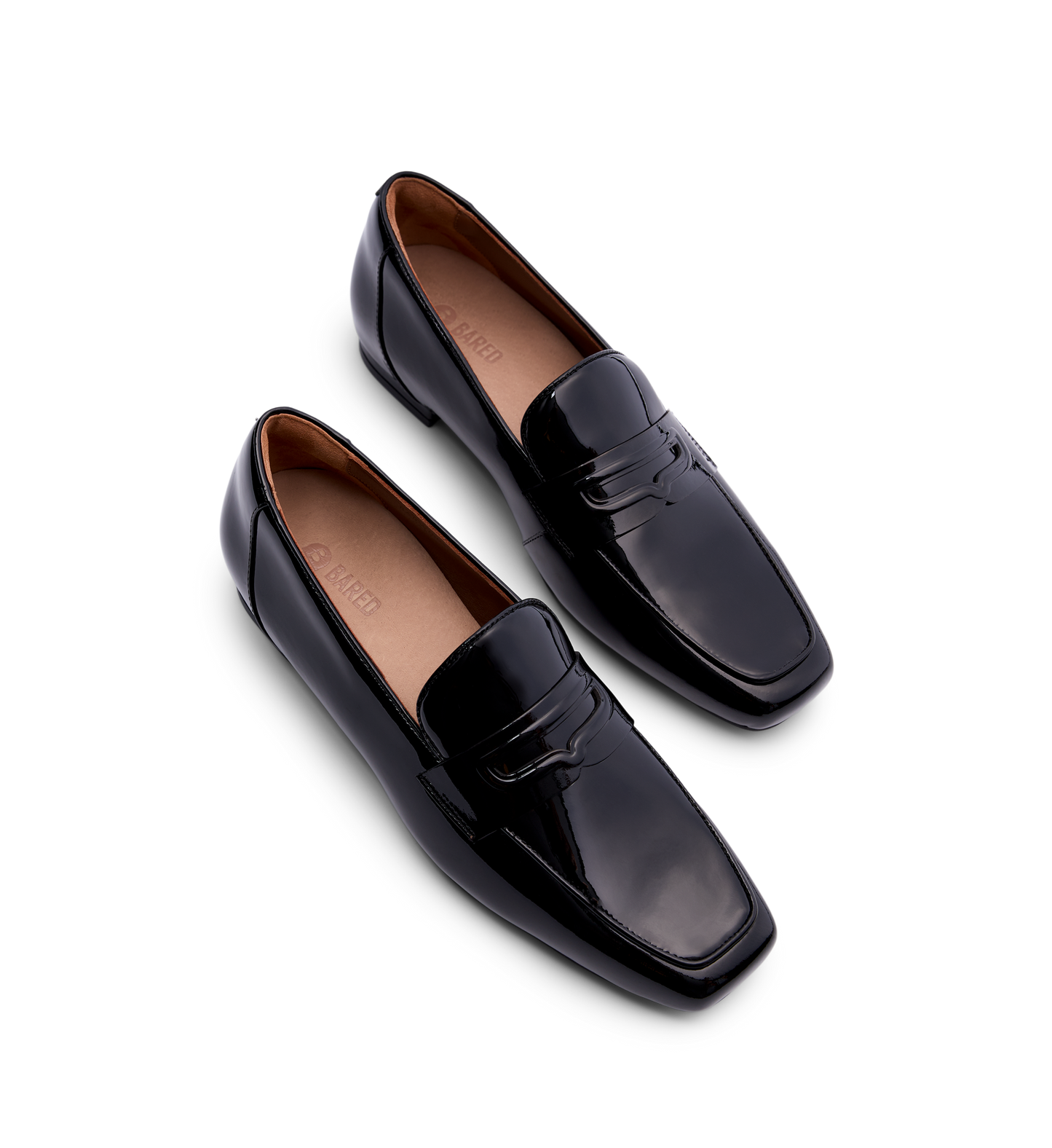 Barwing Black Patent Leather Loafers
