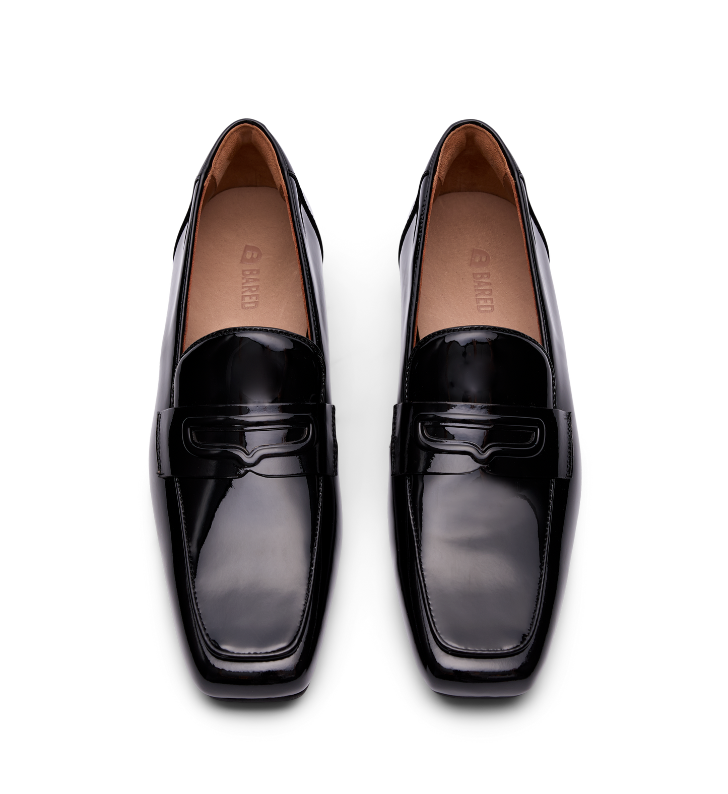 Barwing Black Patent Leather Loafers