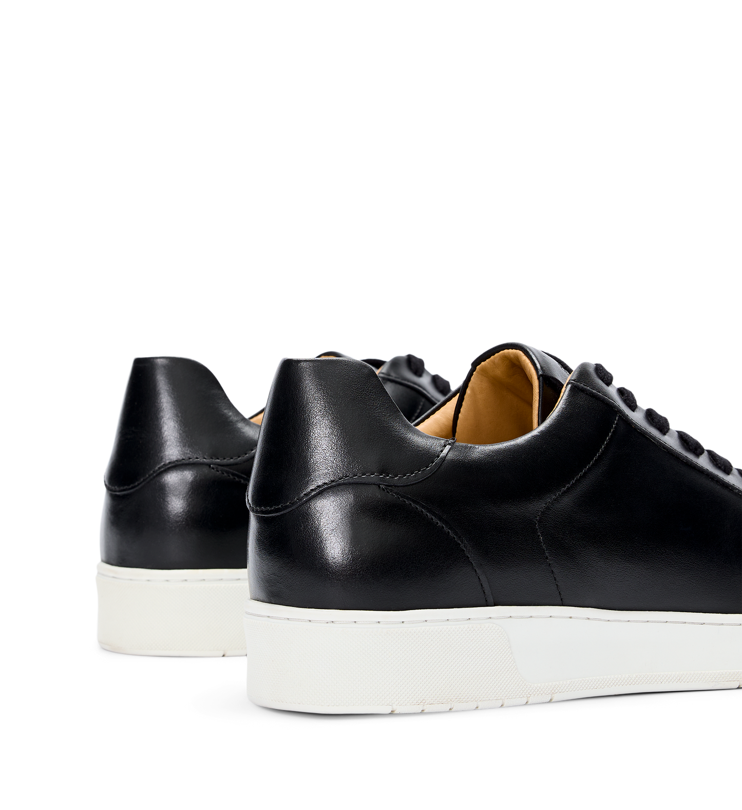 close up on the bared footwear Bohrium black sneakers