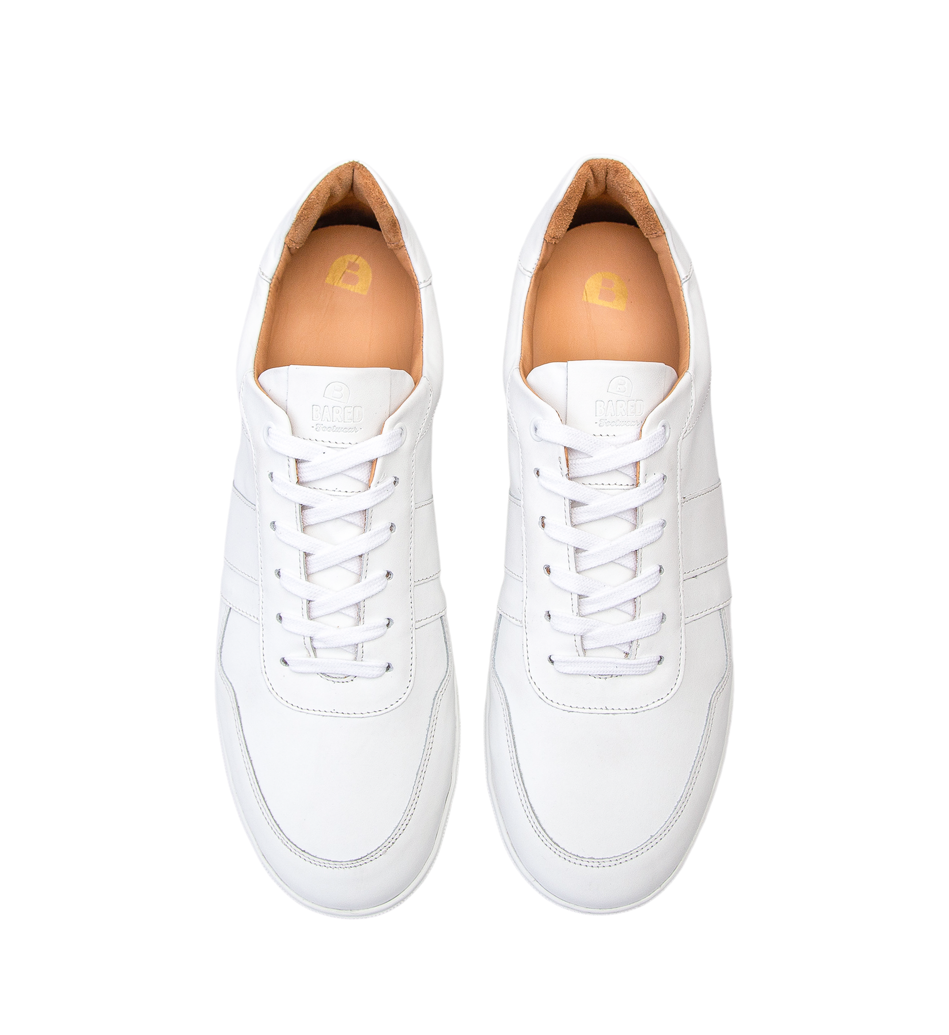 pair of mens white sneakers 