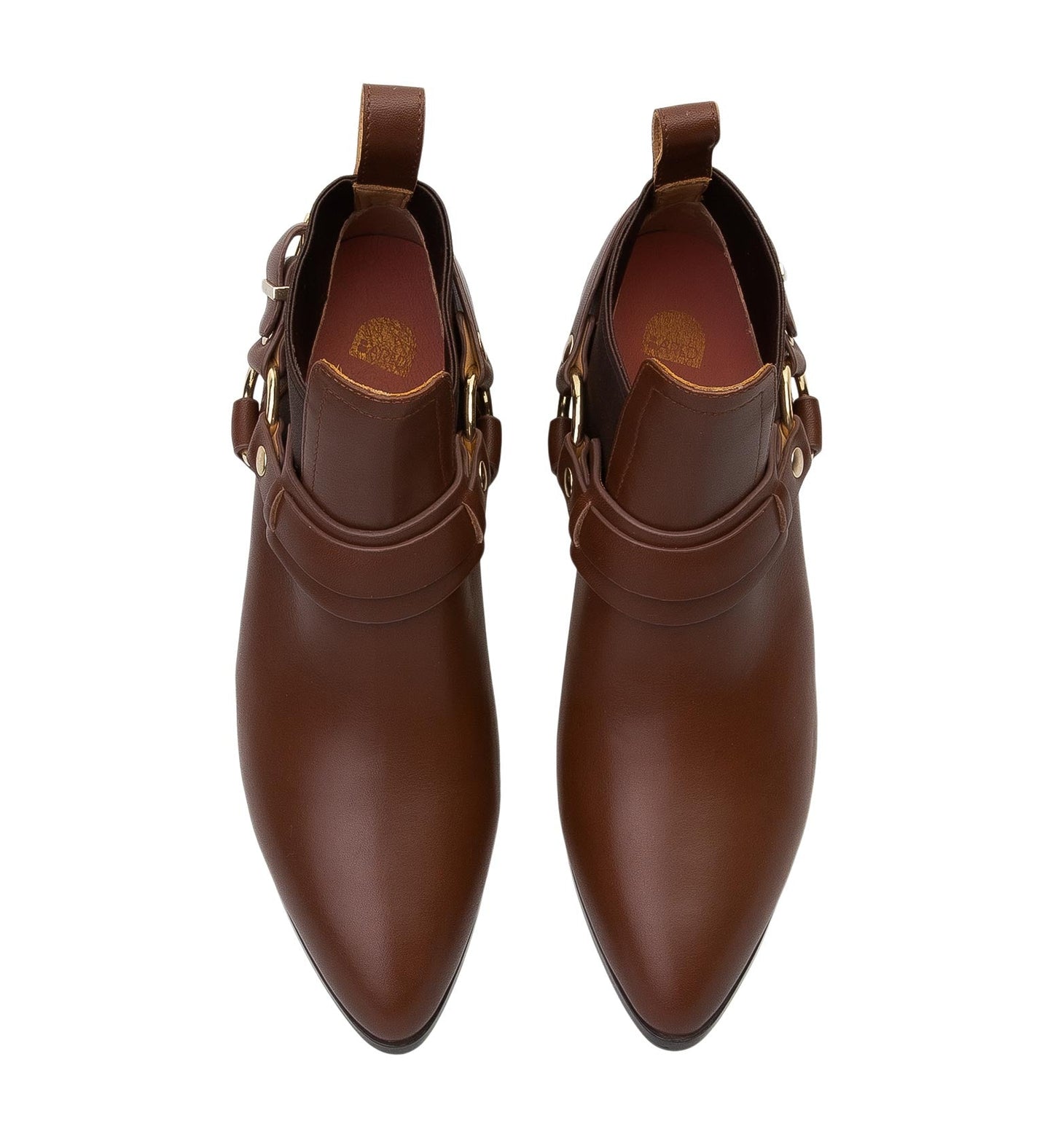 Cuckoo Redwood Leather Ankle Boots