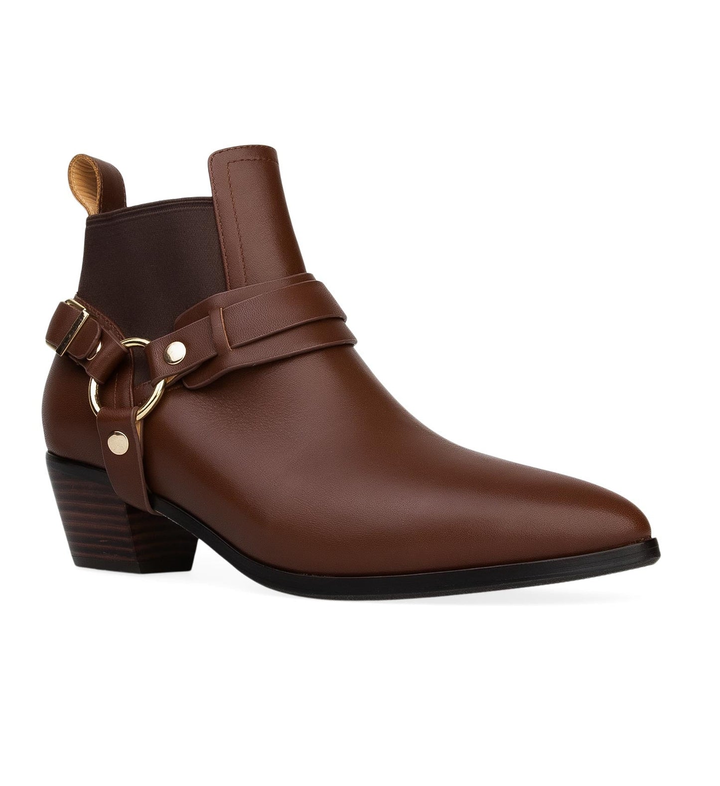 Cuckoo Redwood Leather Ankle Boots