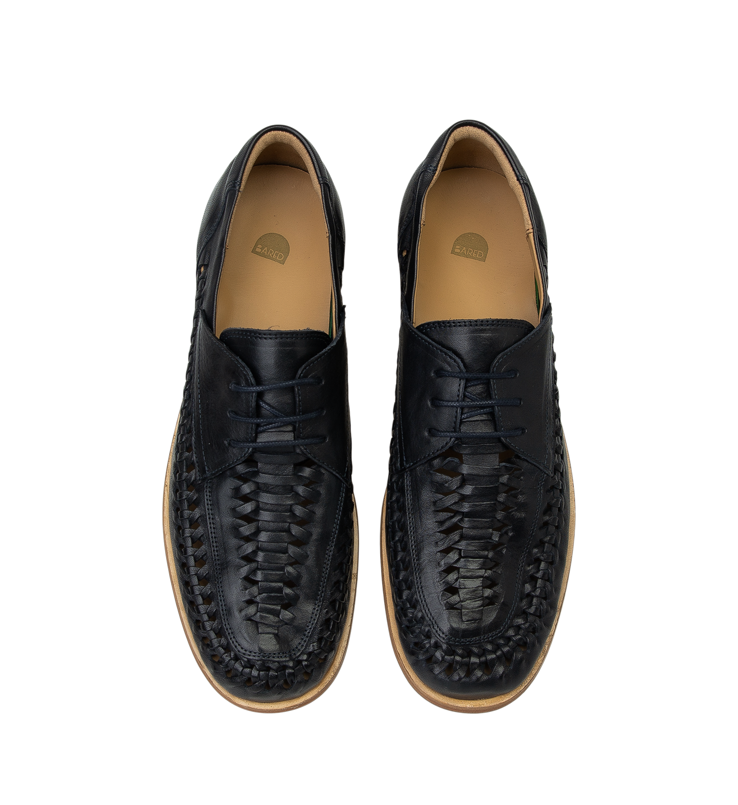 Curium Navy Leather Boat Shoes
