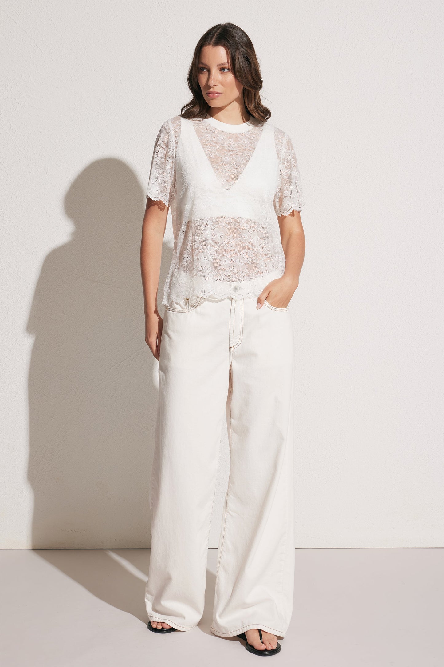 Ruby Lace Tee