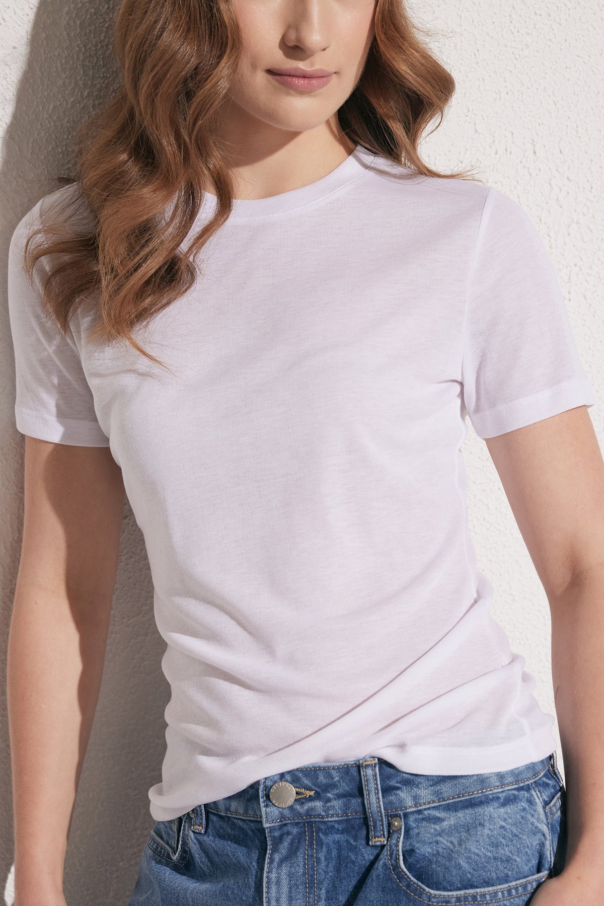 Amber Basic Fitted Tee