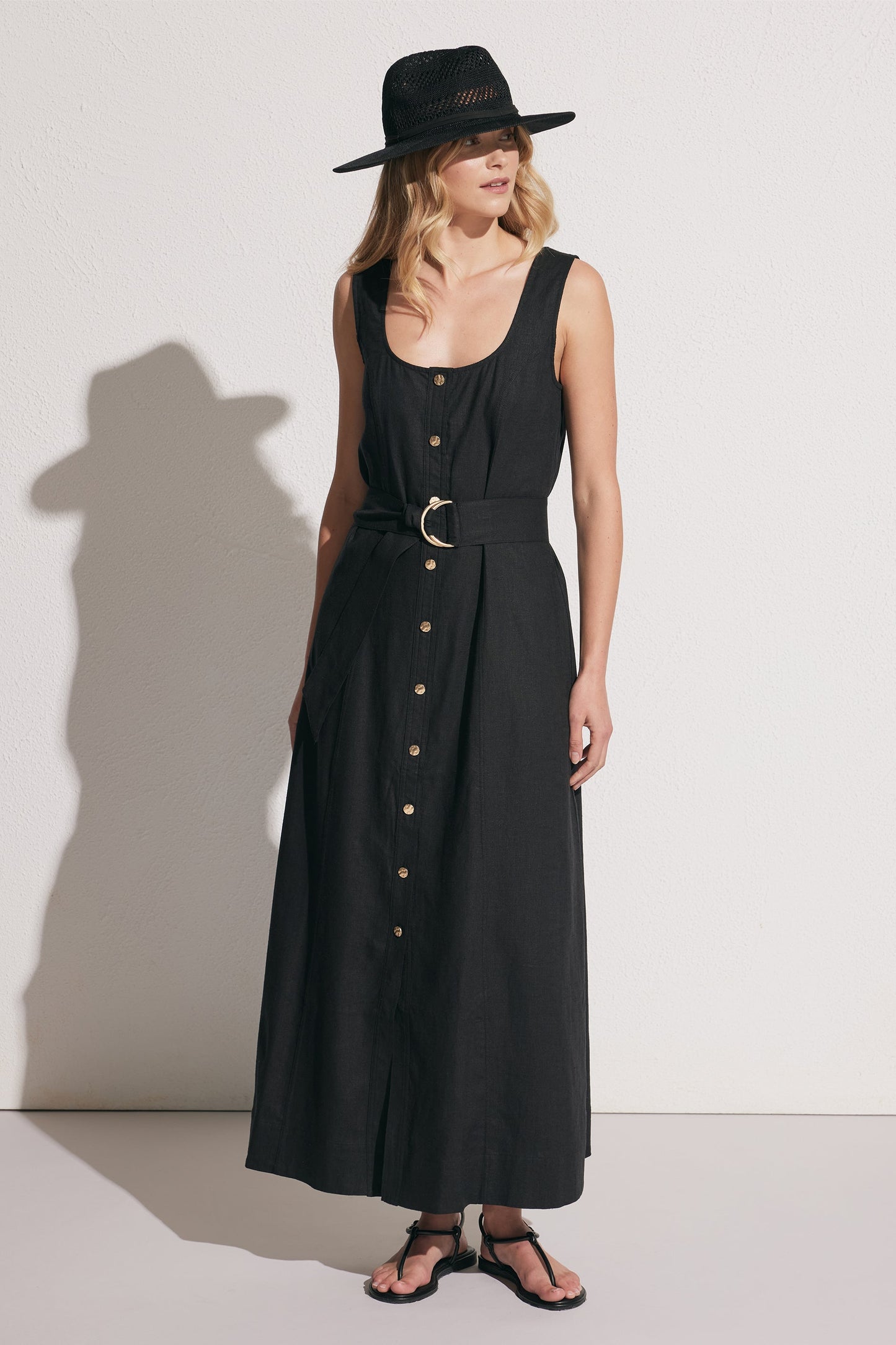 Skylar Button Maxi Dress