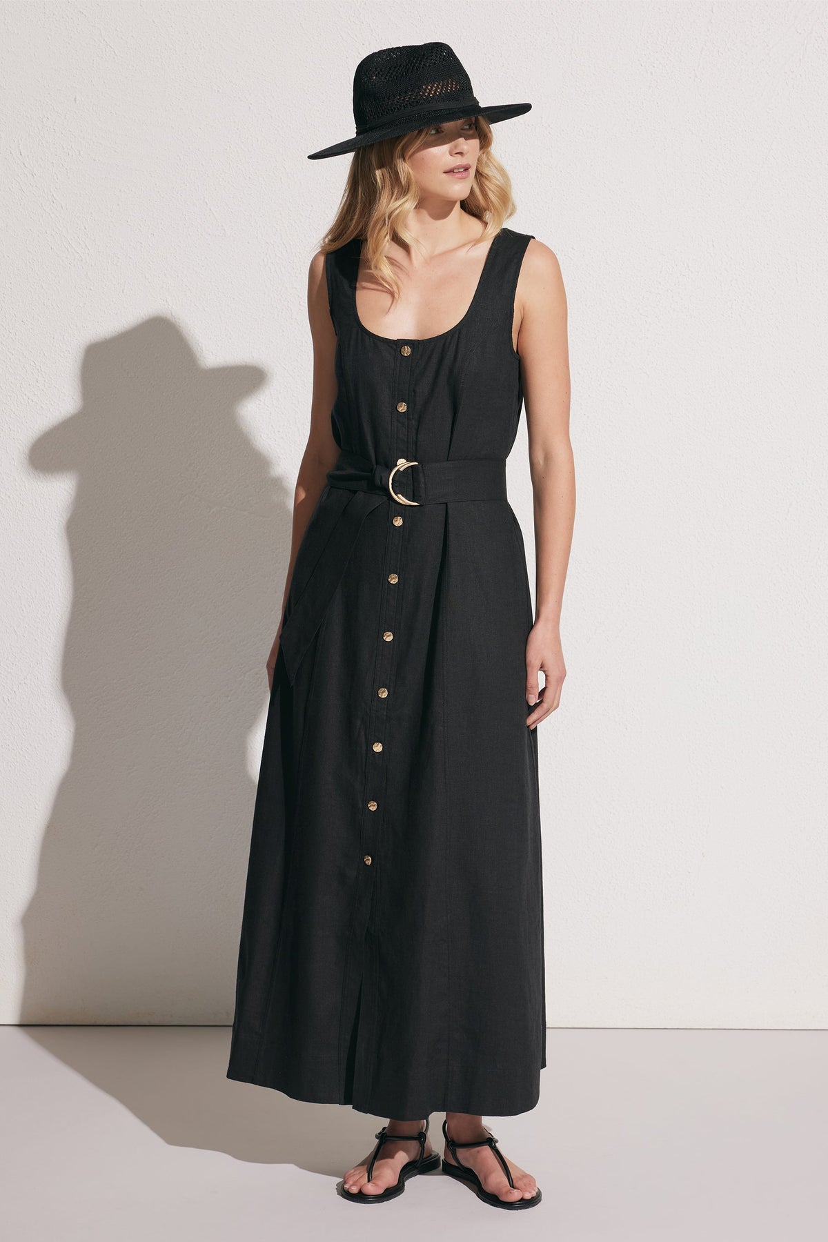 Skylar Button Maxi Dress