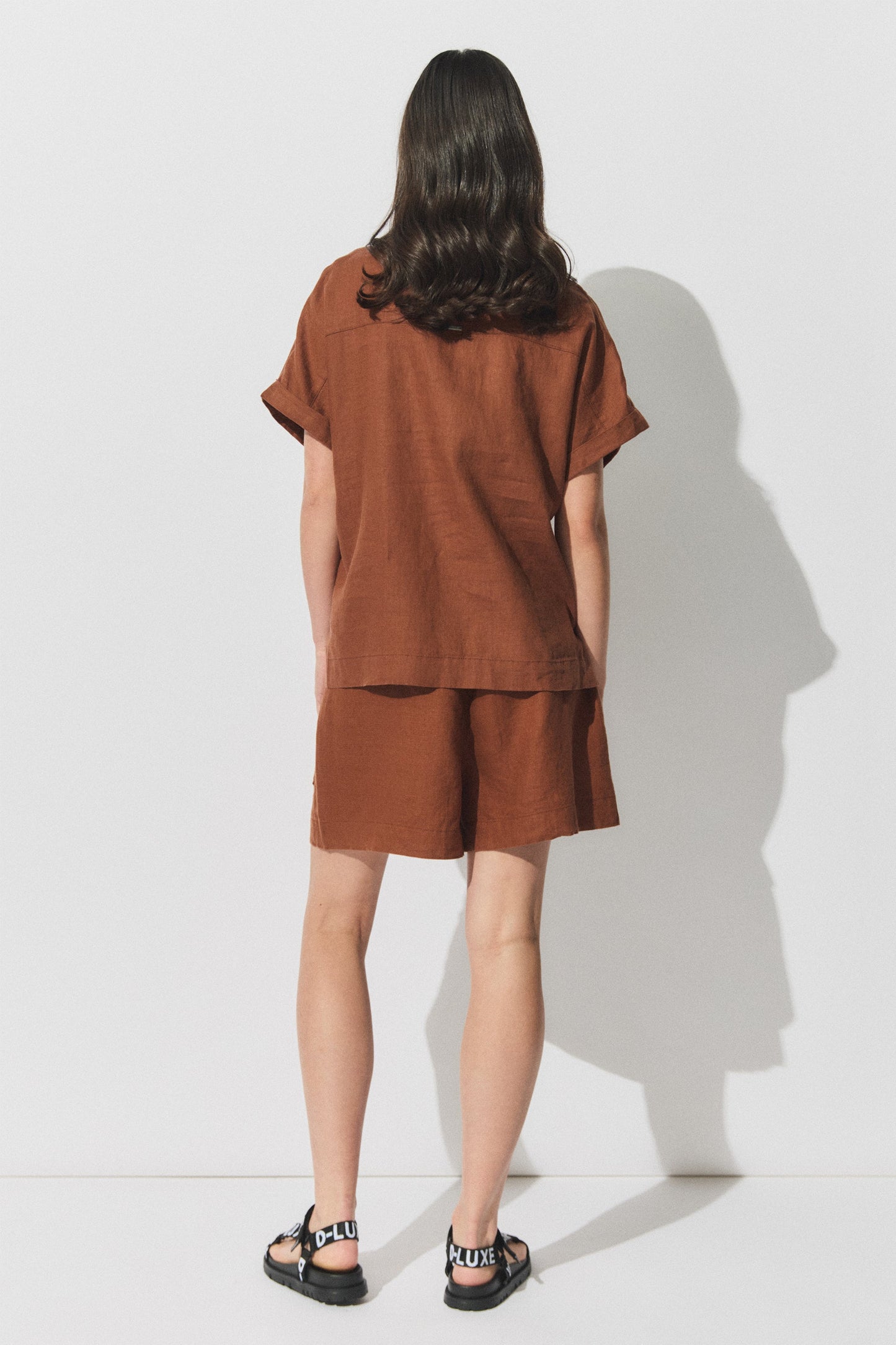 D-Luxe Pocket Linen Shirt