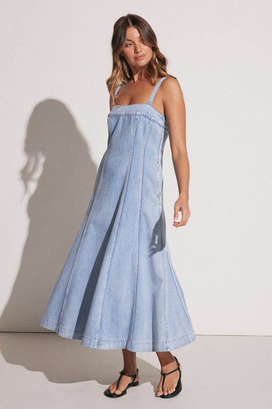 Freya Denim Midi Dress