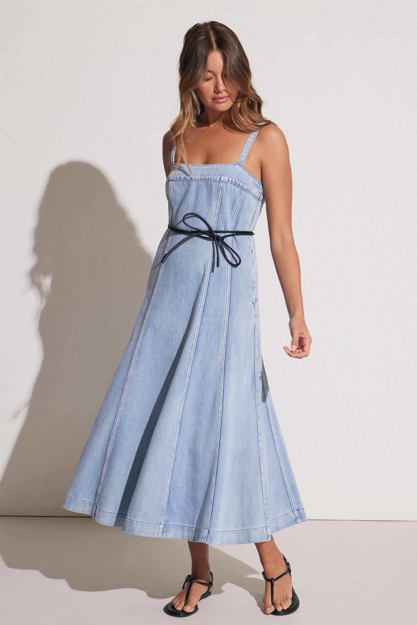 Freya Denim Midi Dress