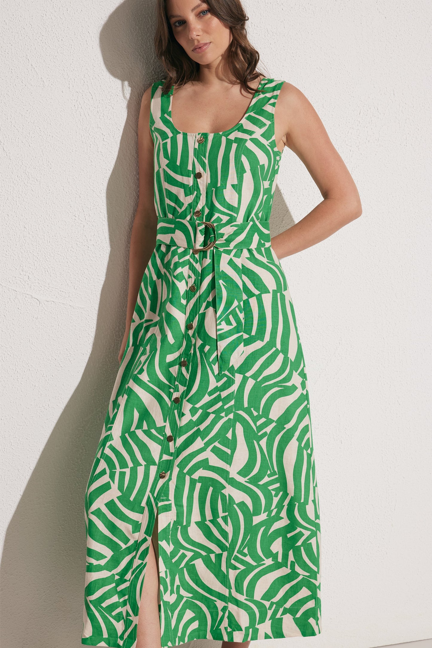 Skylar Button Maxi Dress
