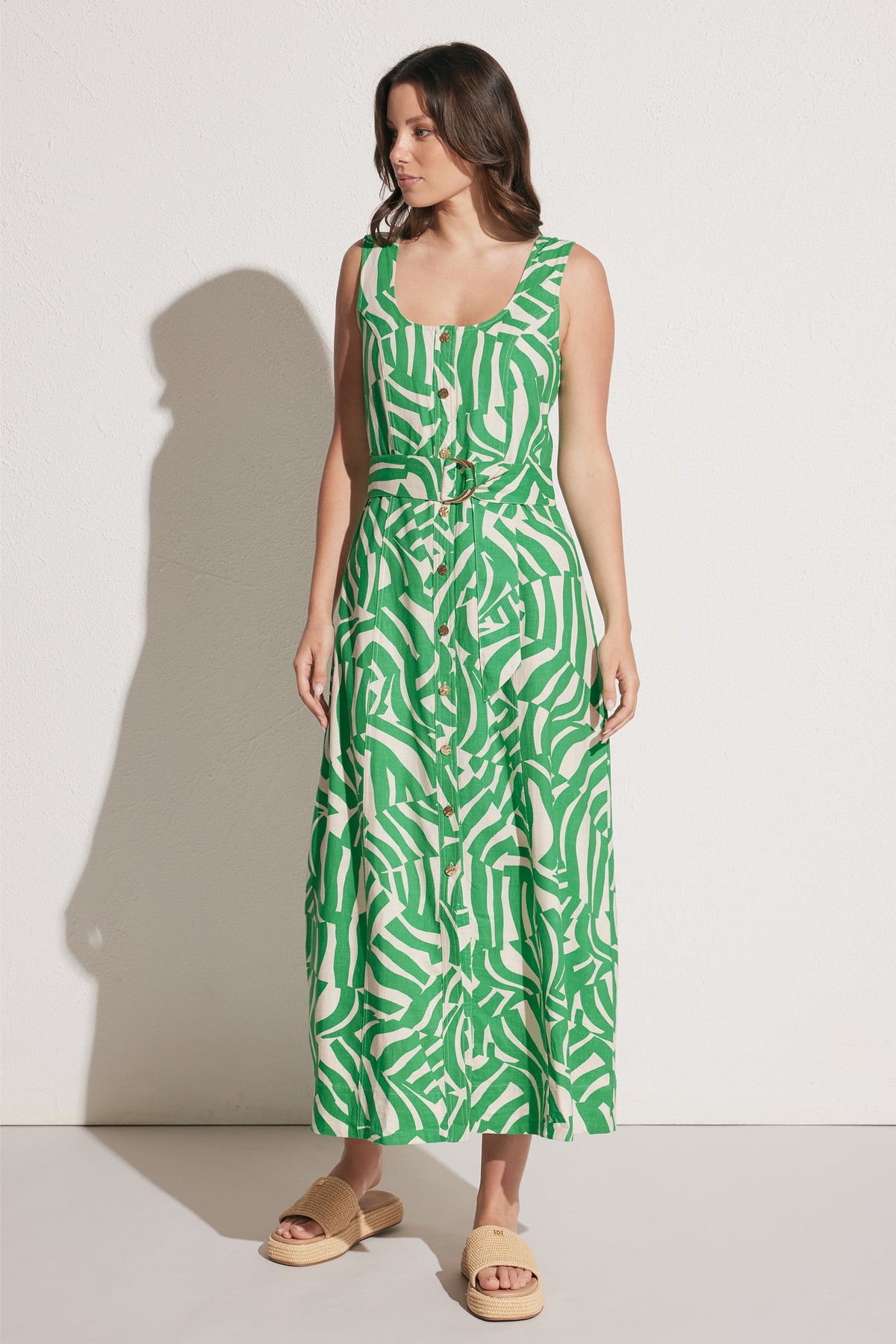 Skylar Button Maxi Dress