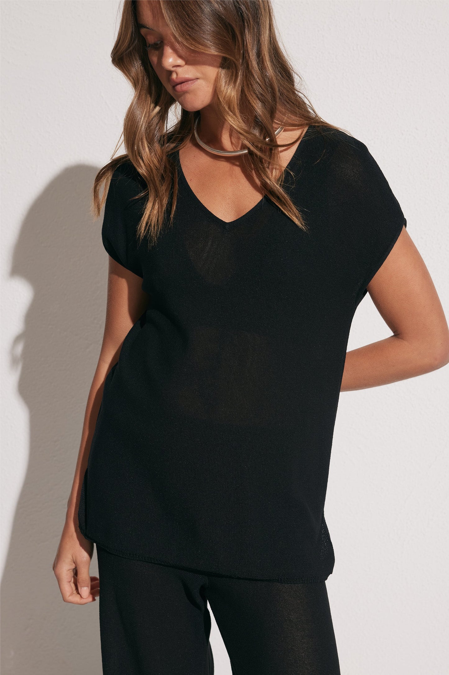 Kia Plain Knit Tee