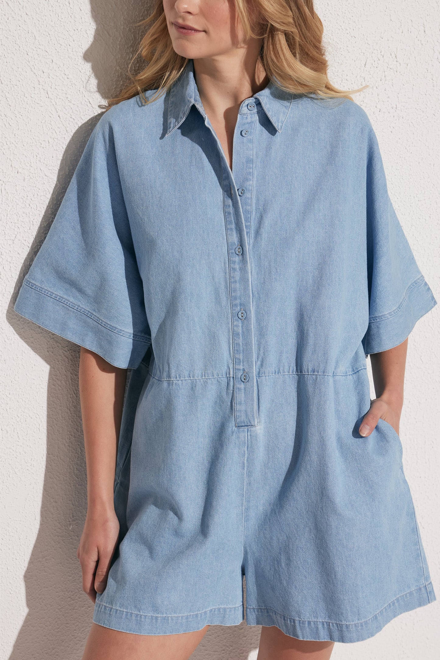 Isobel Denim Playsuit