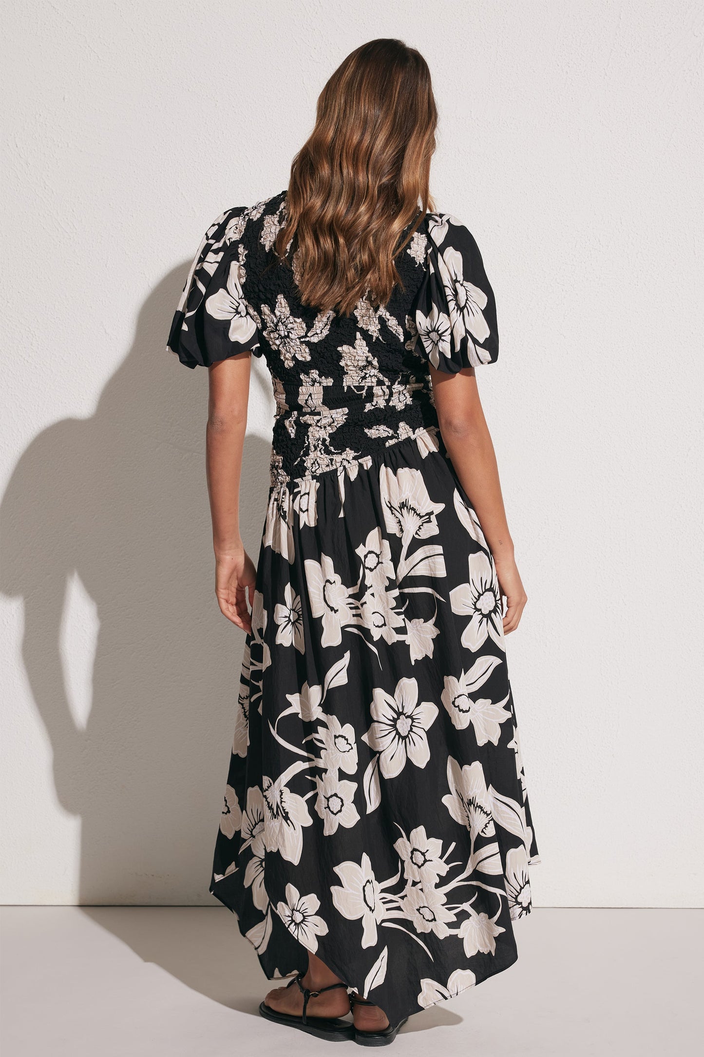 Kiara Textured Midi Dress