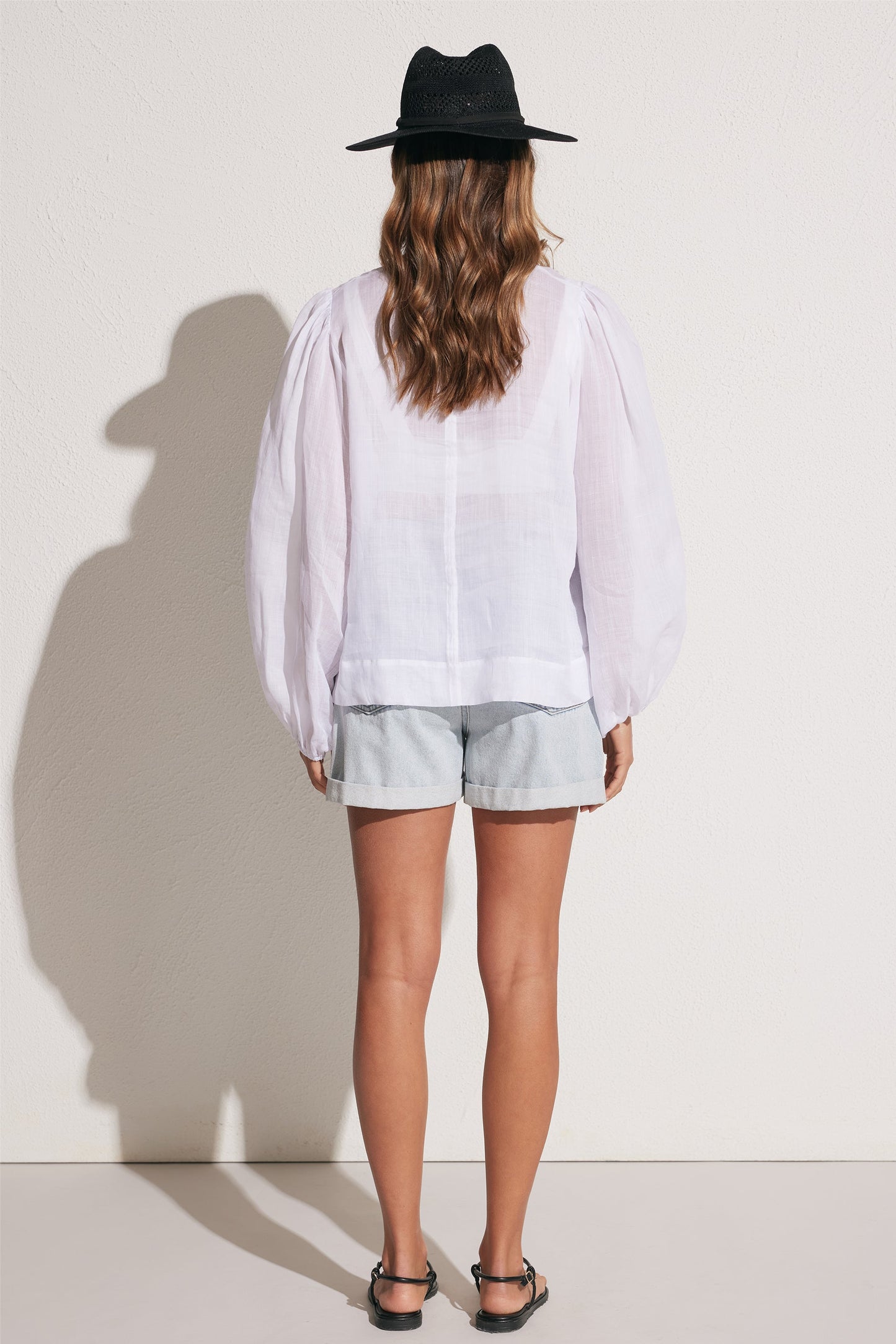 Amaya Balloon Sleeve Blouse