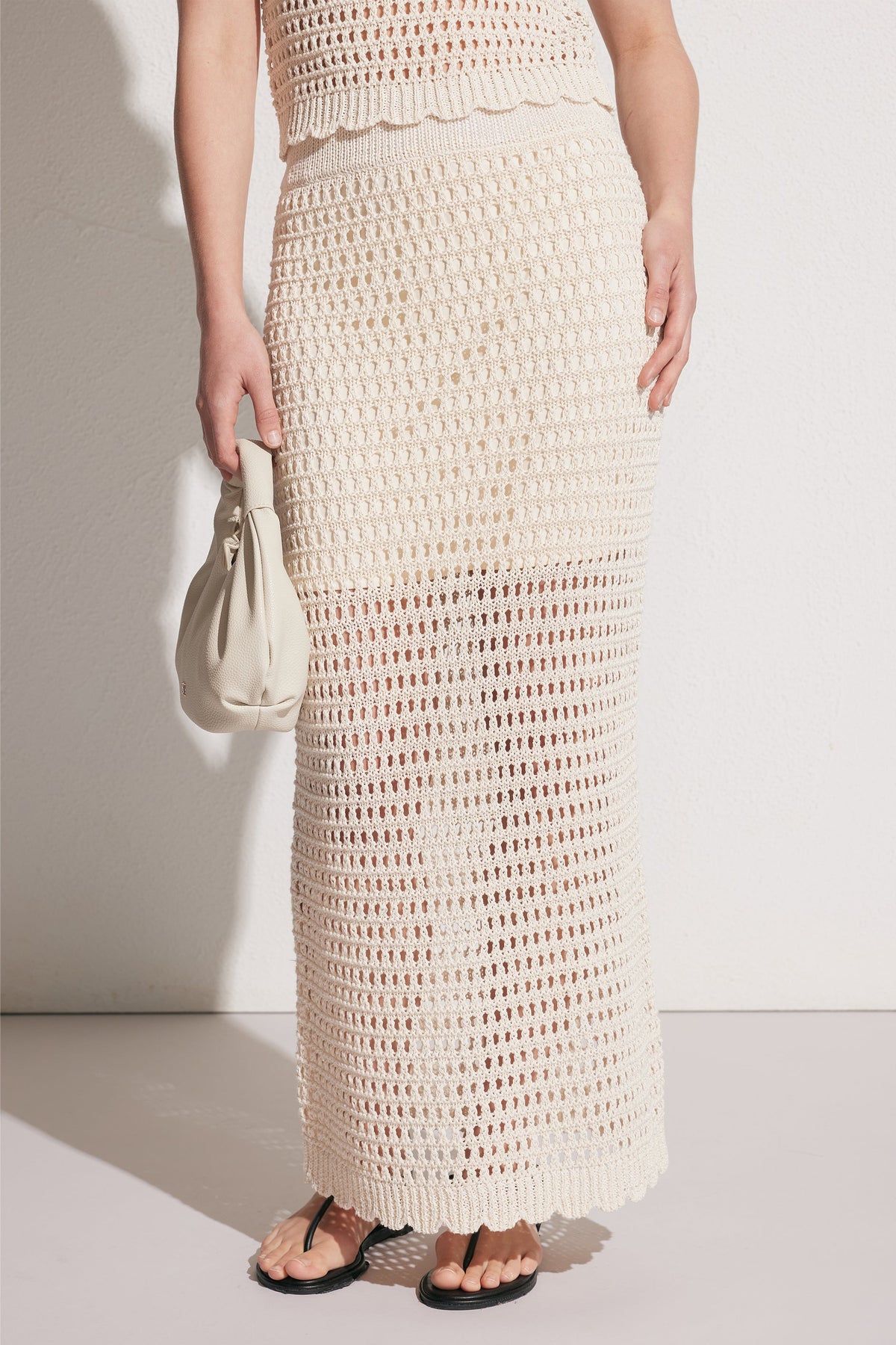 Jaclyn Crochet Knit Skirt