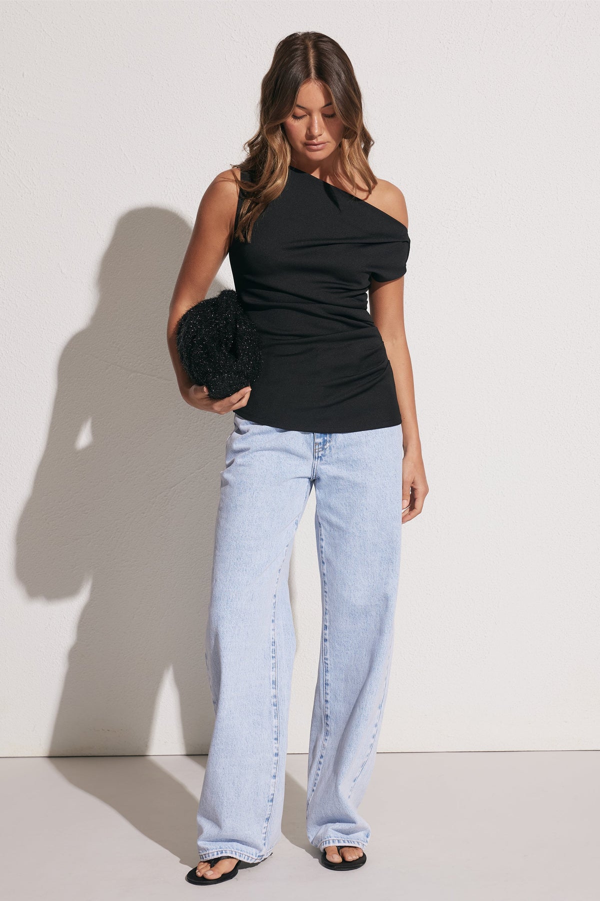 Pippa Tipped Shoulder Top