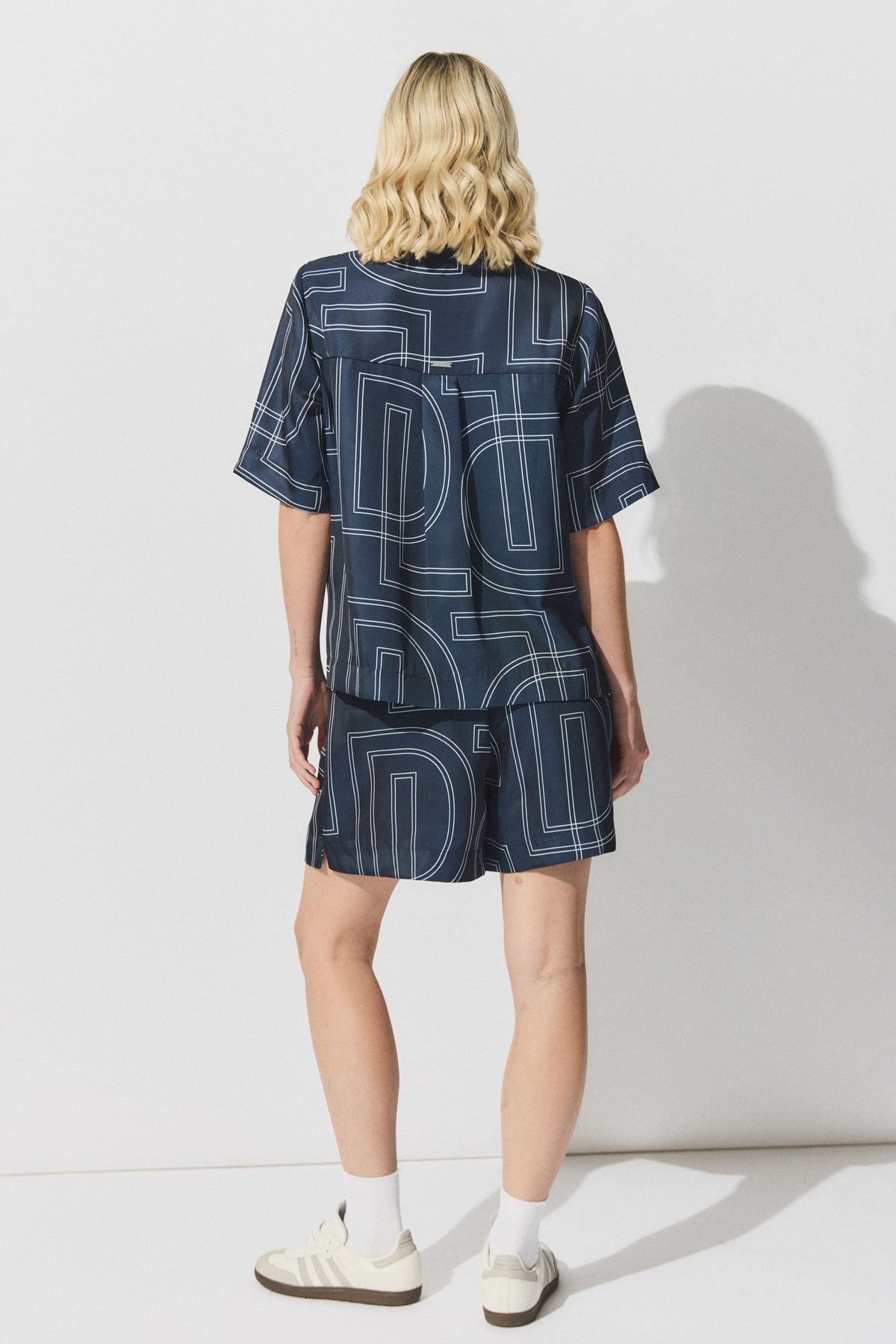 D-Luxe Monogram Print Short