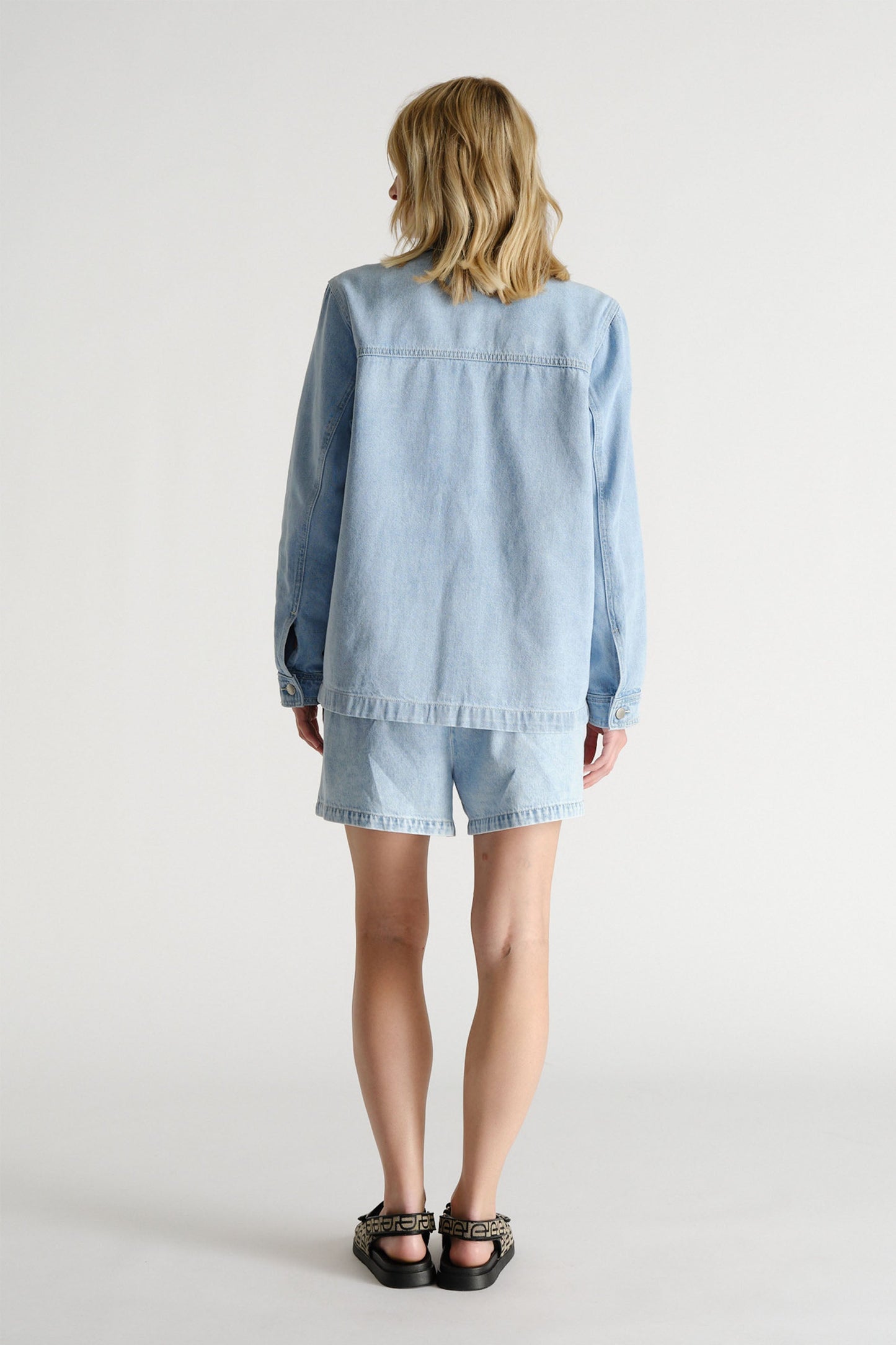 D-Luxe Denim Pull On Short
