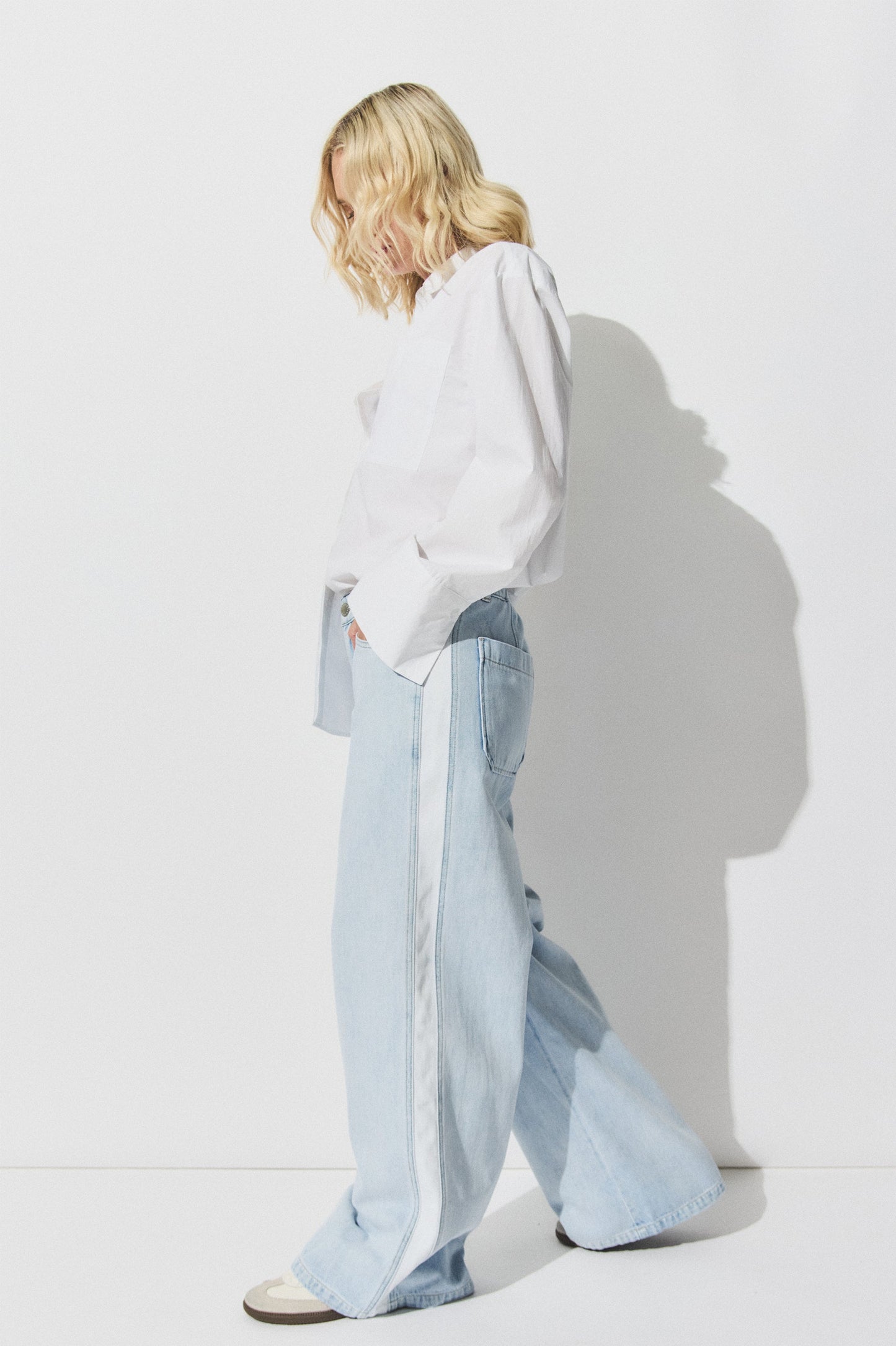 D-Luxe Wide Leg Jean