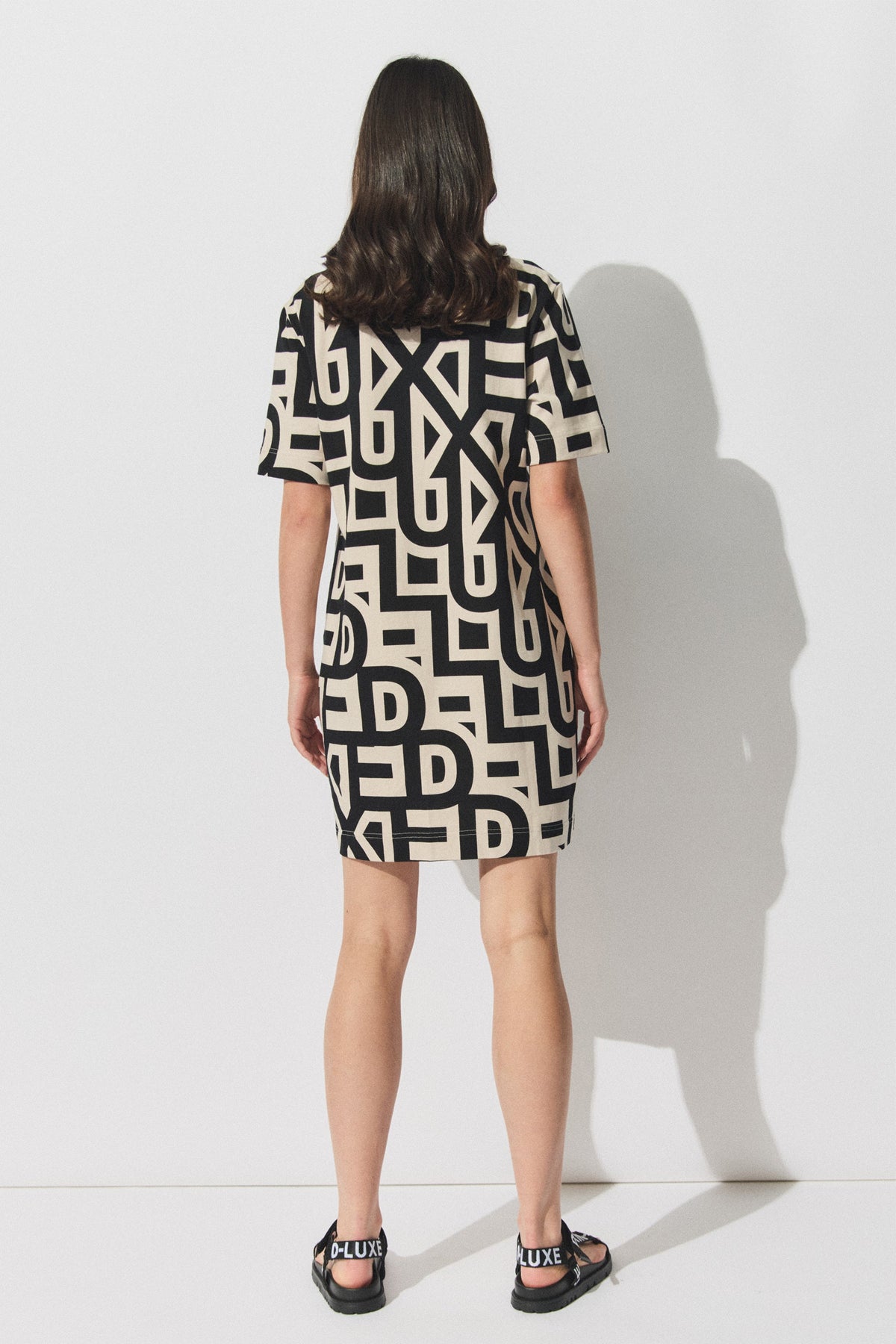 D-Luxe Logo T-Shirt Dress