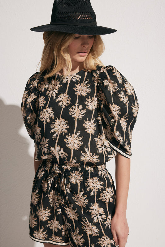 Faye Printed Top