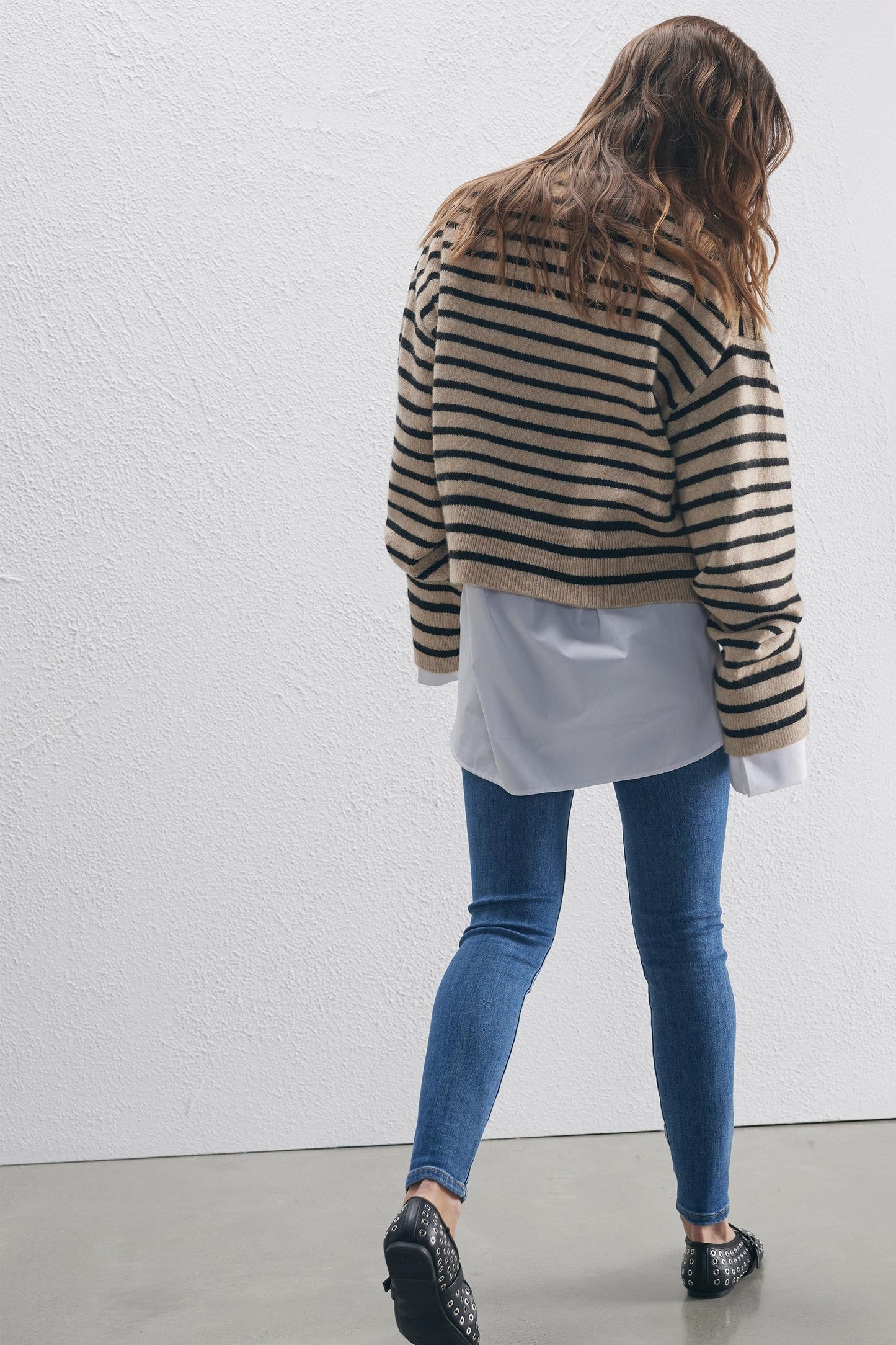 Avery Cropped Knit Jumper