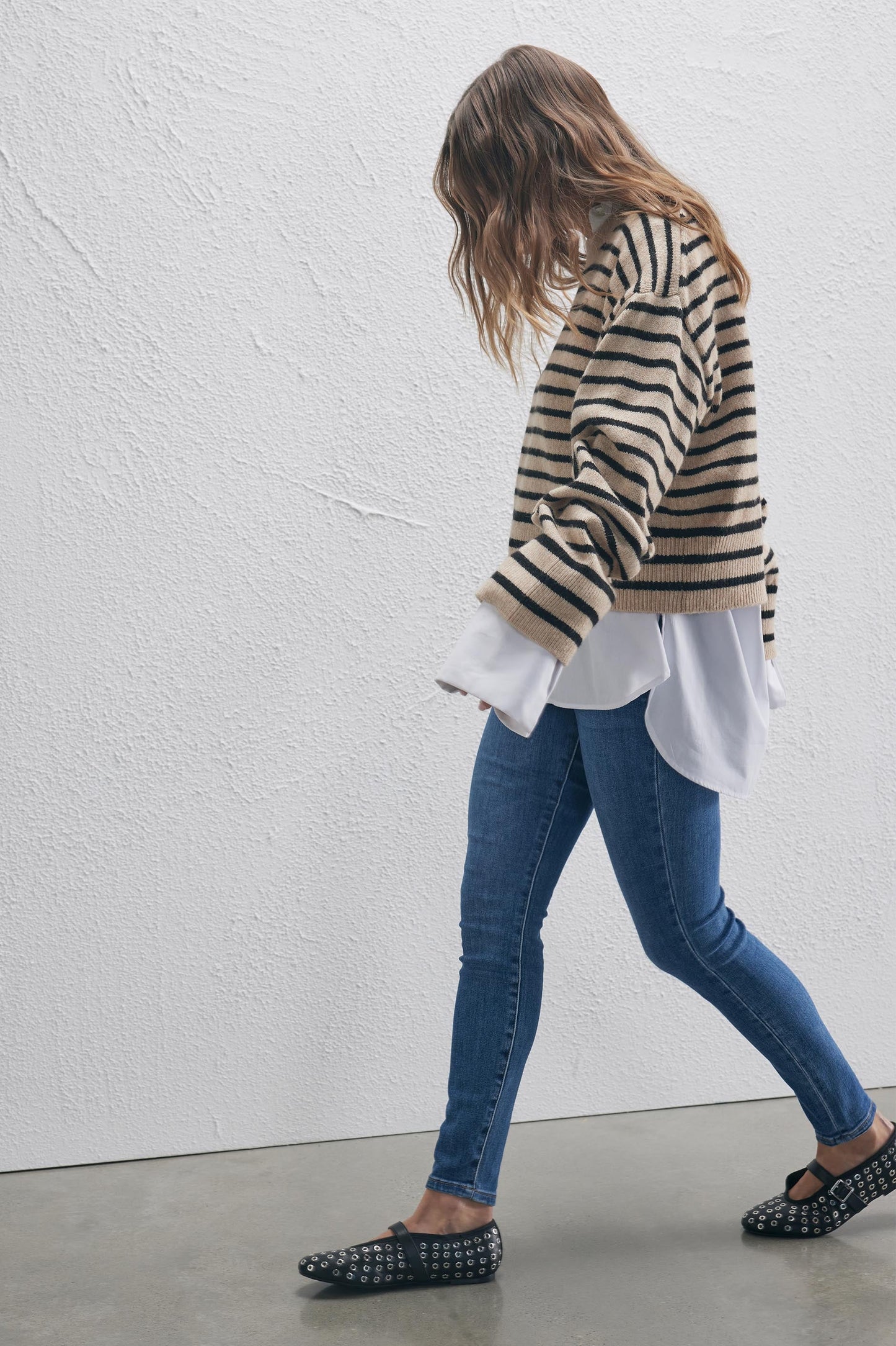 Avery Cropped Knit Jumper