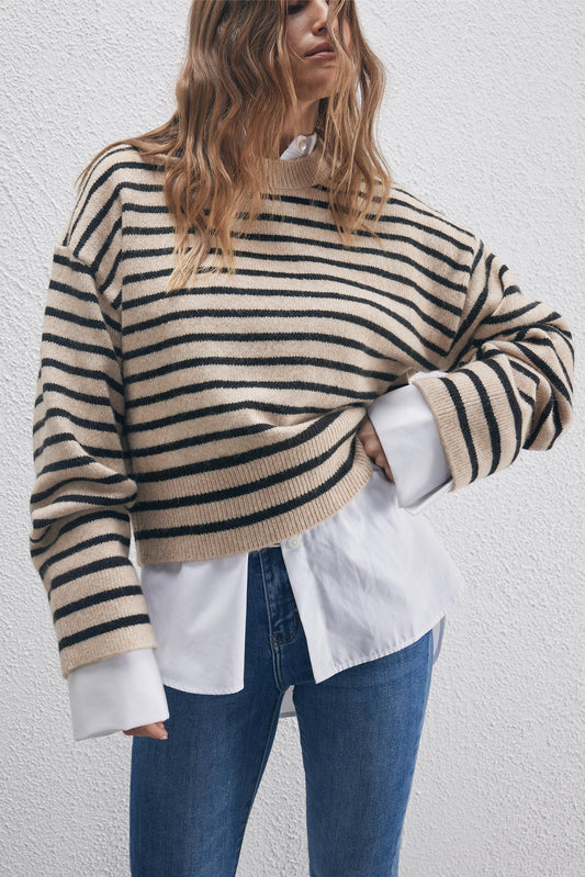 Avery Cropped Knit Jumper