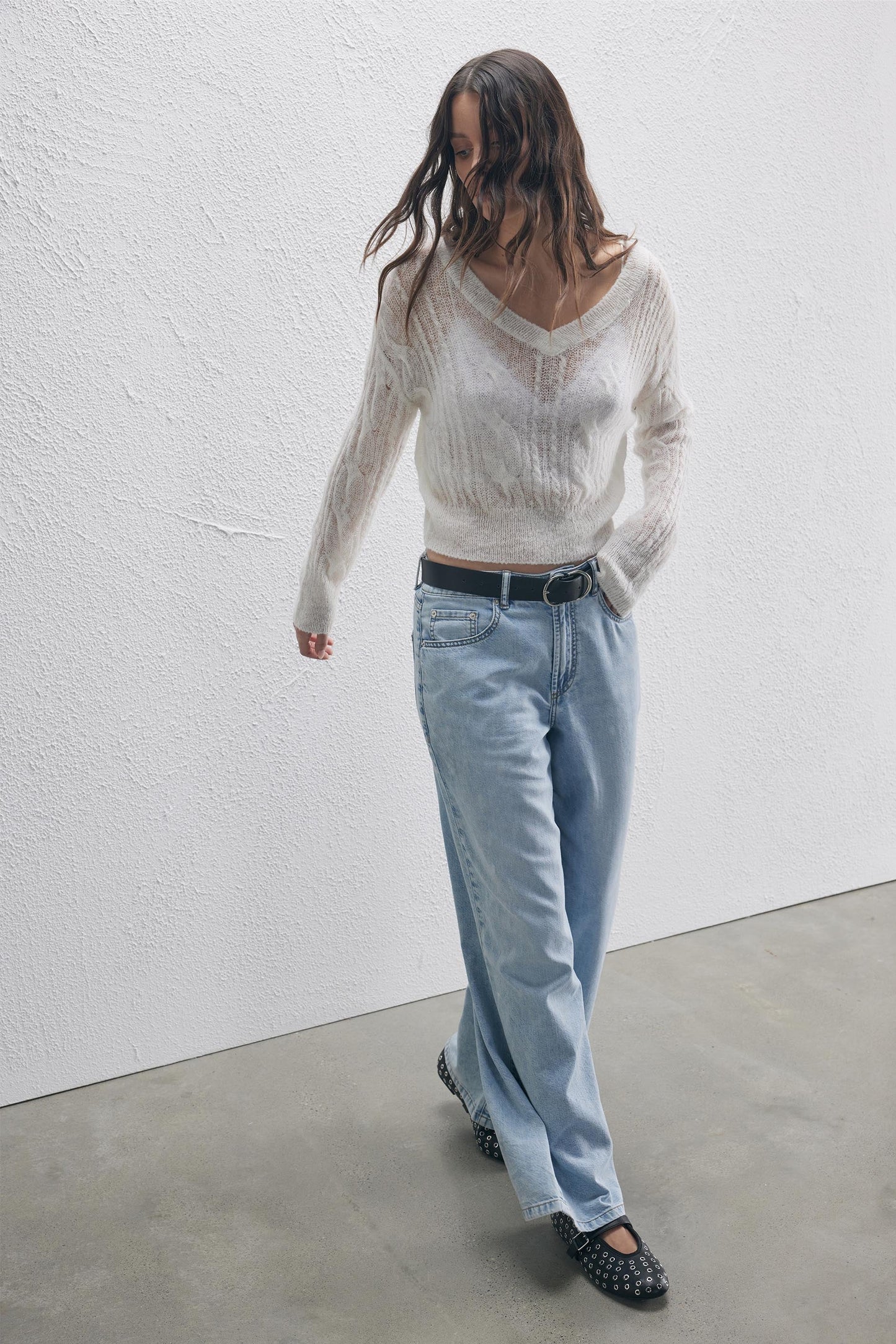 Rory Sheer Knit Jumper