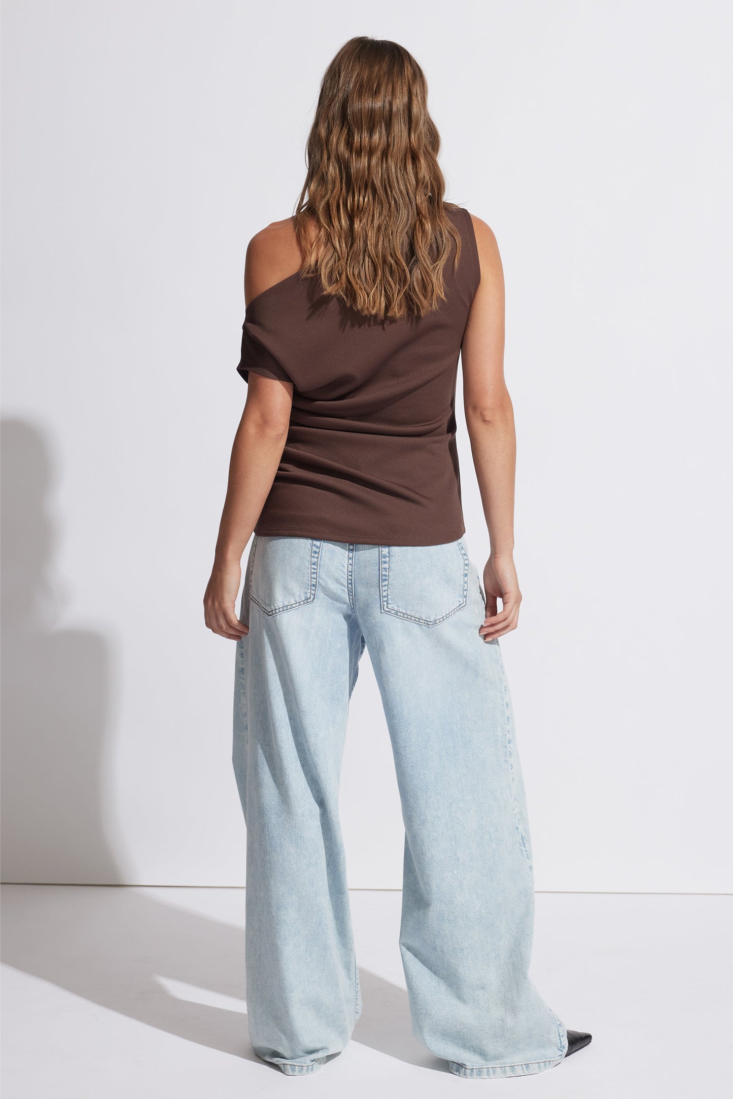 Pippa Tipped Shoulder Top
