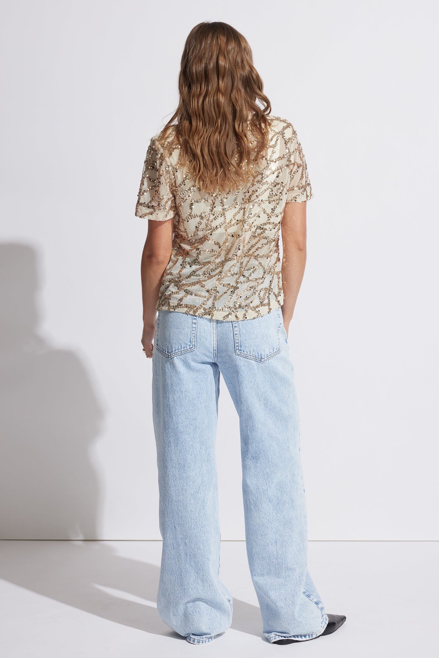 Farrah Sequin Tee