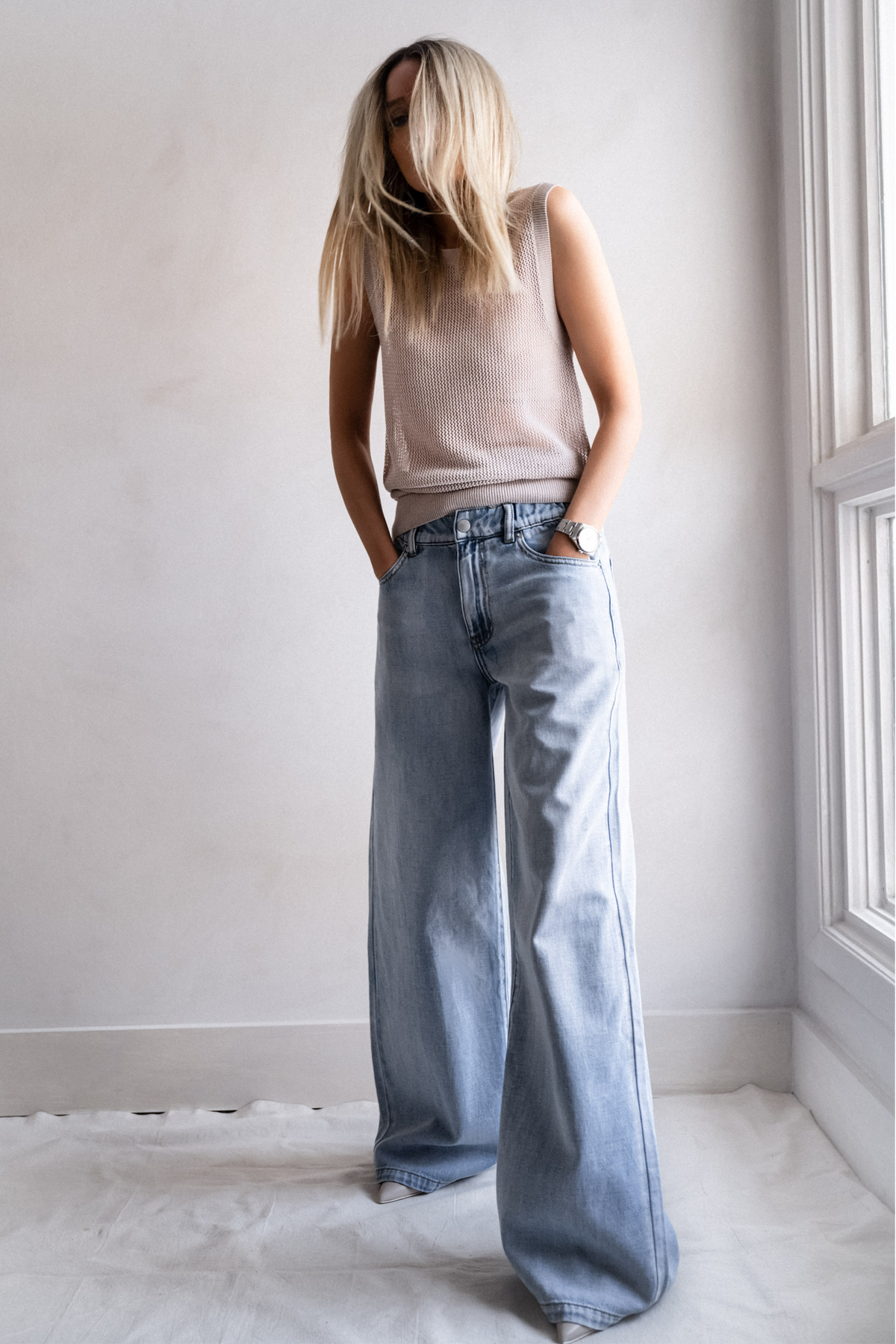 D-Luxe Wide Leg Jean