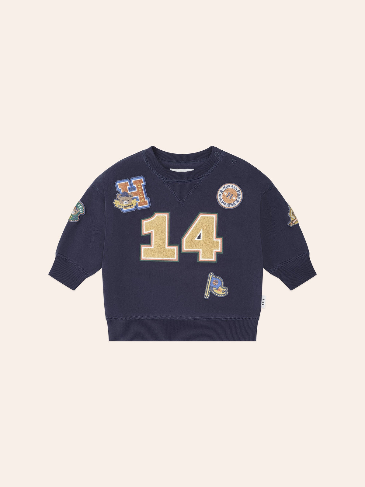 Collegiate Patches Sweatshirt