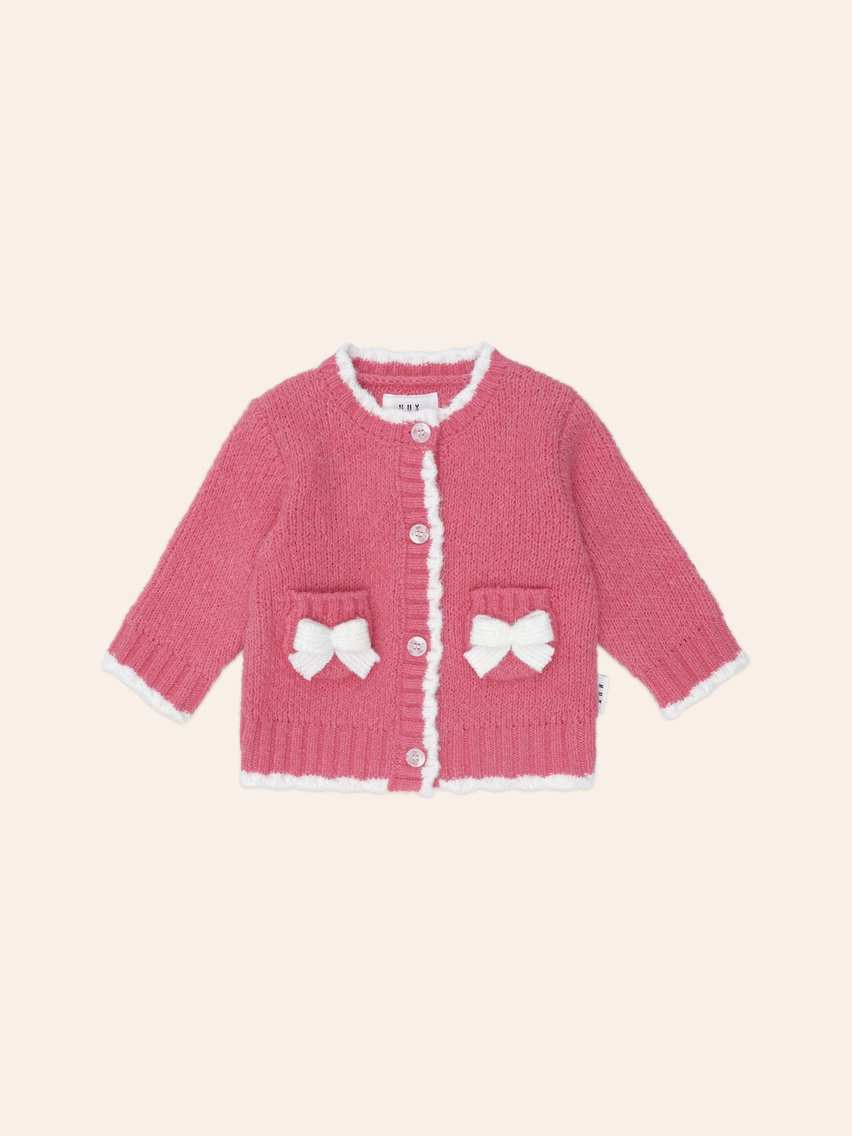 Crochet Bow Cardi