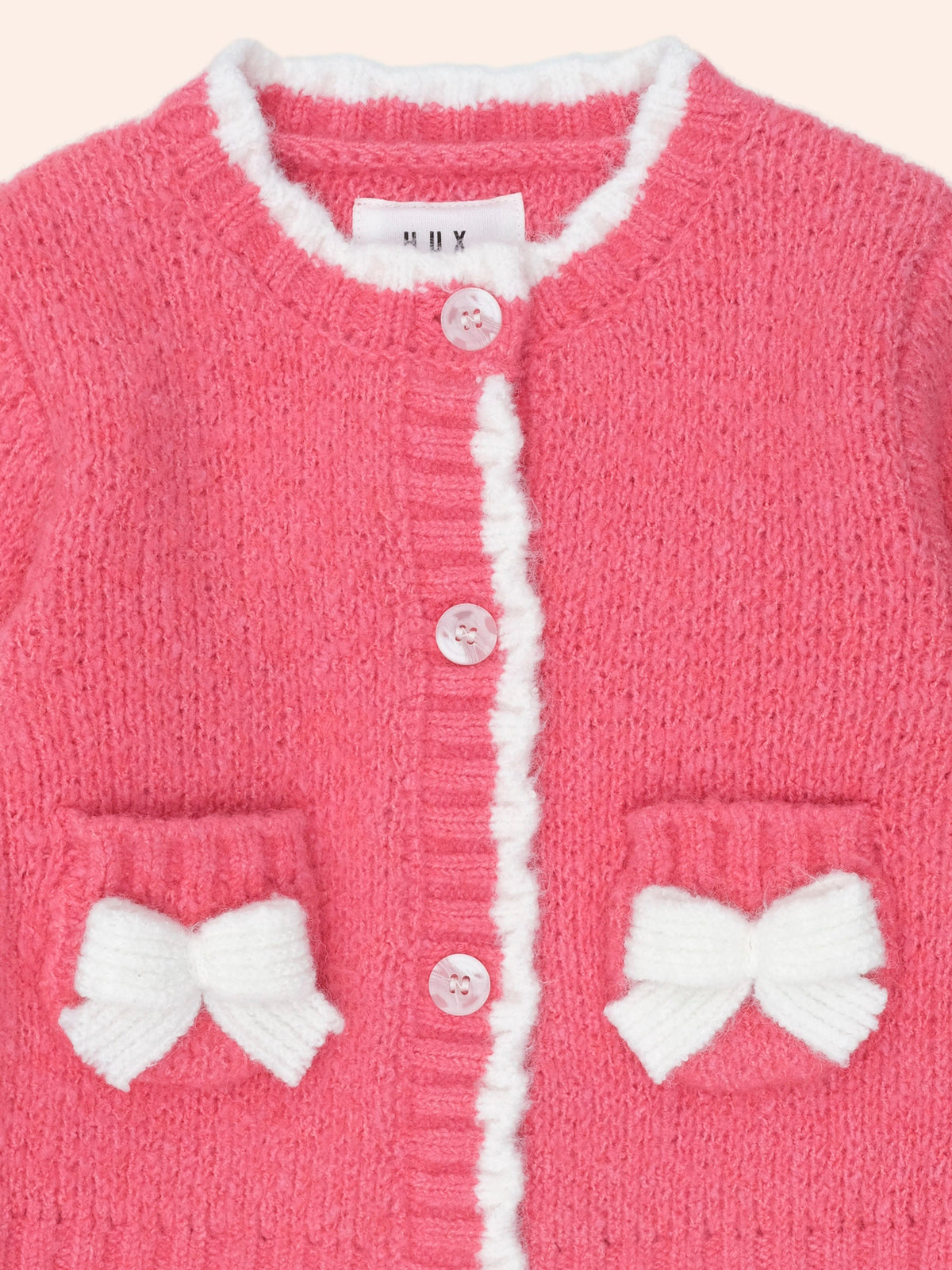 Crochet Bow Cardi