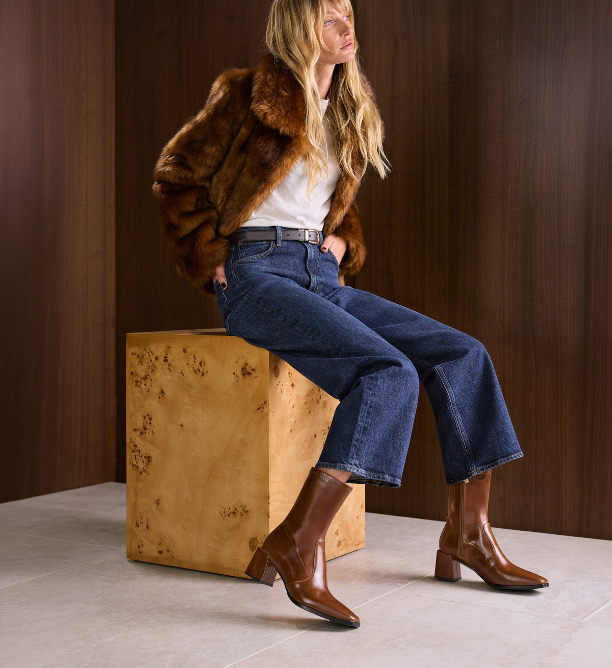 Nightingale Leather Boots