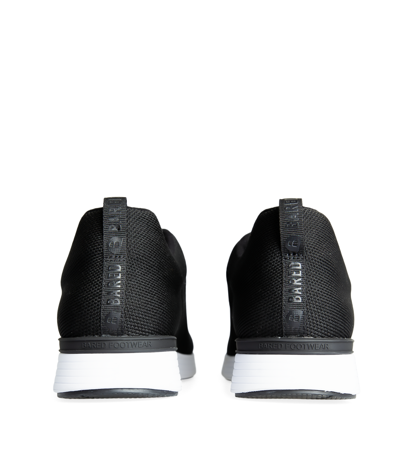 Jabiru Black Knit Sneakers