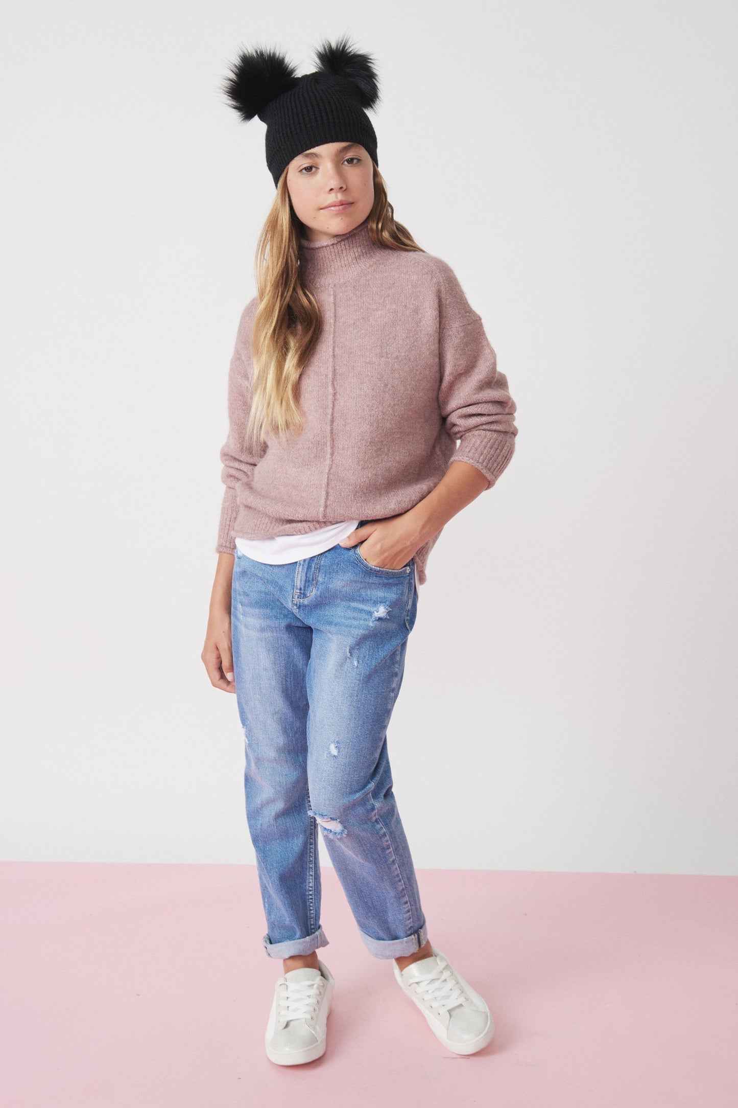 Girls Michaela Oversized Knit