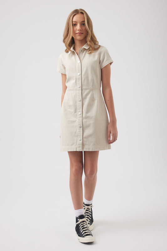 Girls Hattie Denim Dress