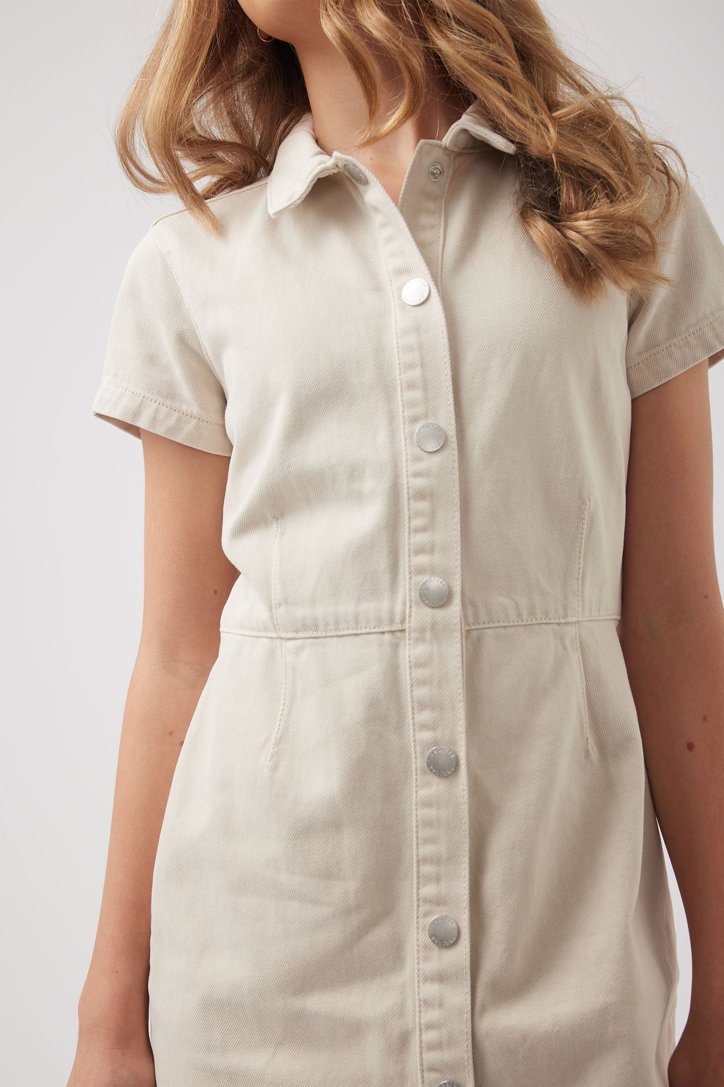 Girls Hattie Denim Dress