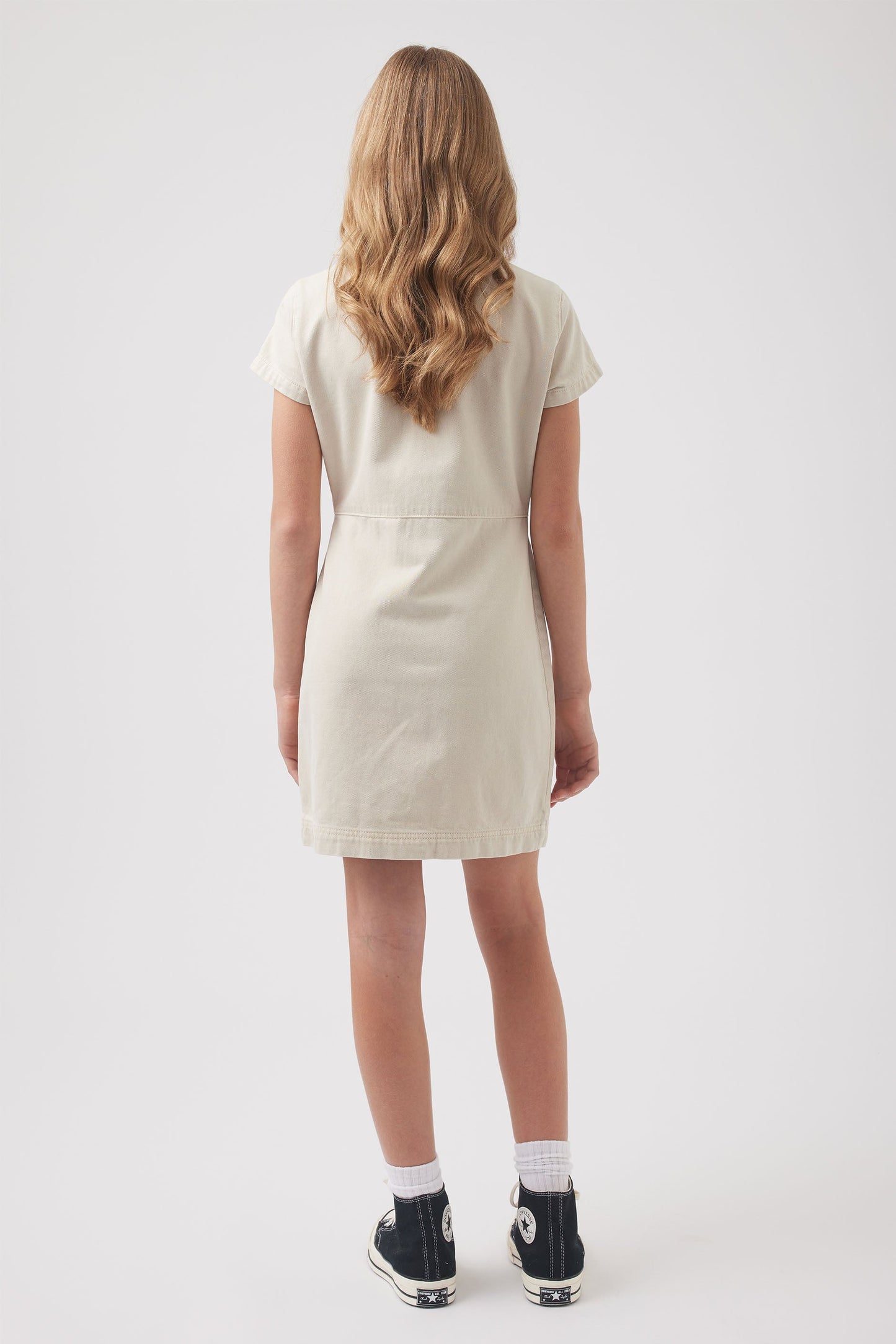 Girls Hattie Denim Dress