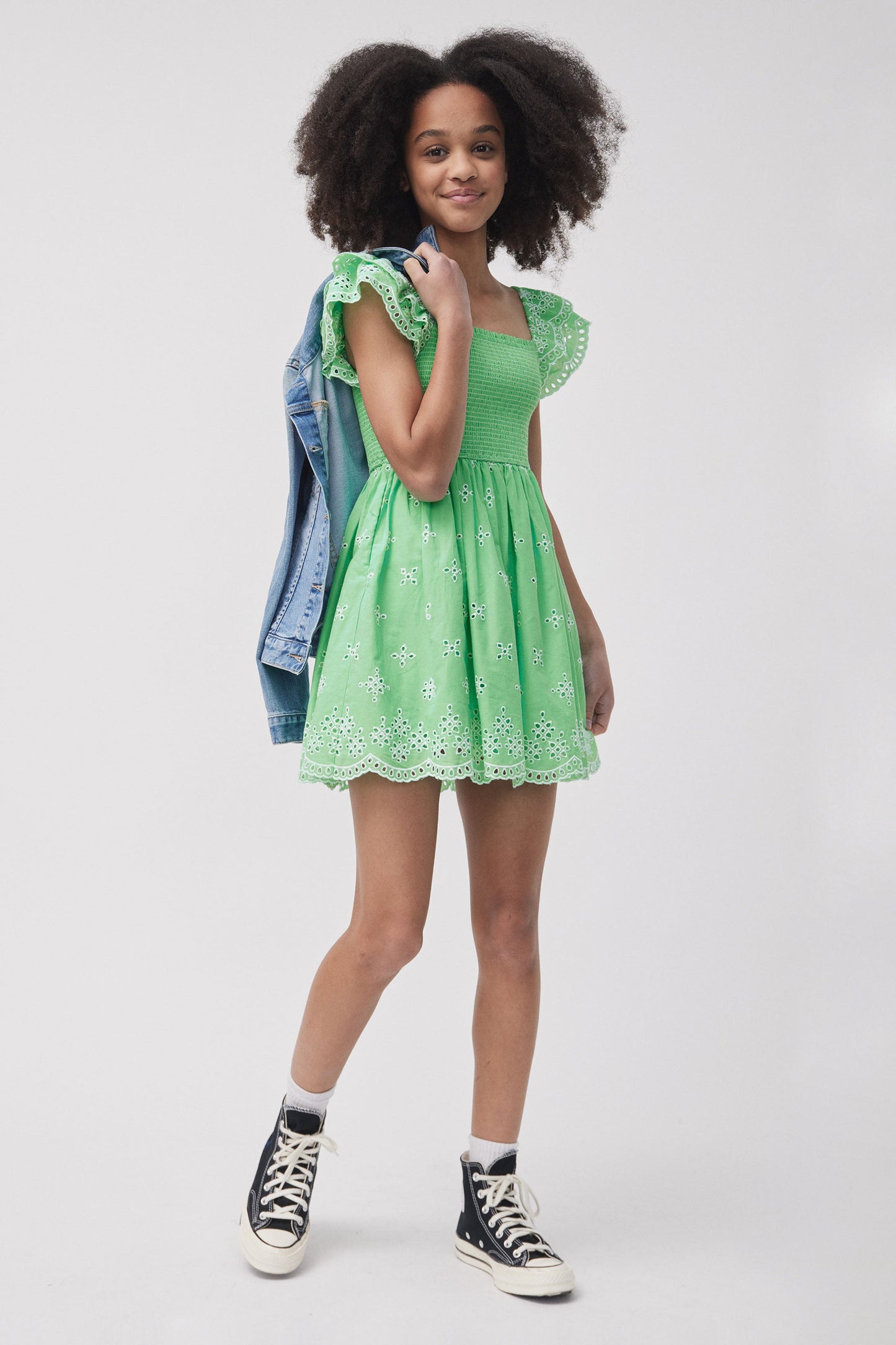 Girls Rosie Flutter Dress
