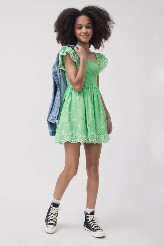 Girls Rosie Flutter Dress