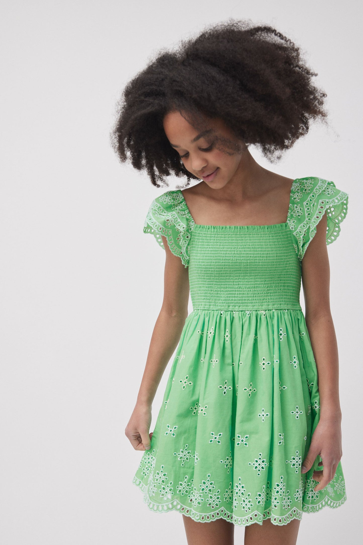 Girls Rosie Flutter Dress