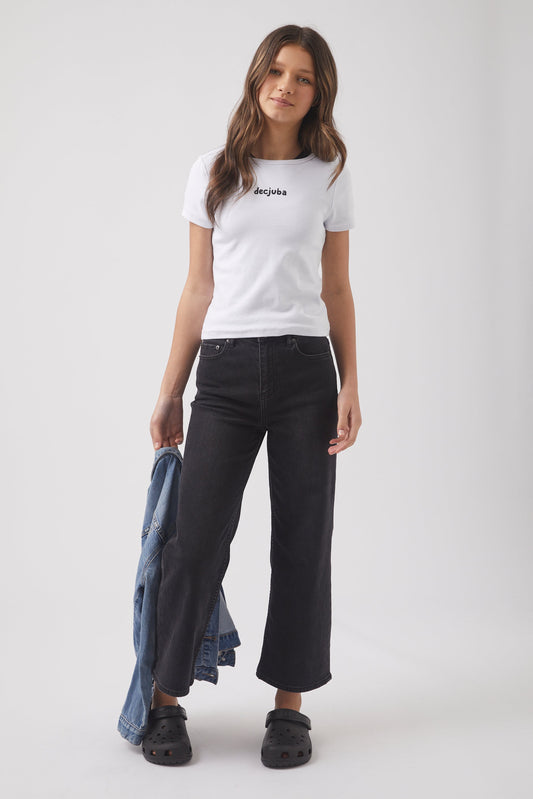 Girls Hailey Wide Leg Jean